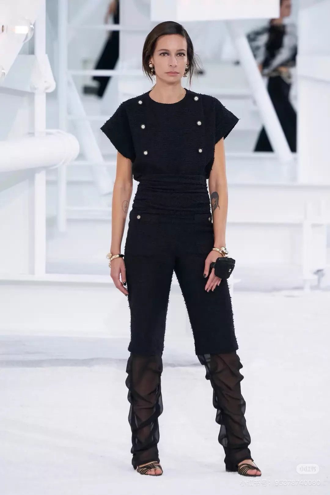 Chanel Chanel Runway Tweed Vest EUR 36 Size XS / US 0-2 / IT 36-38 - 8 Thumbnail