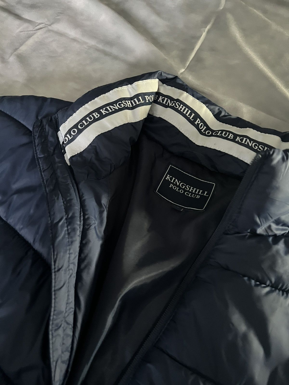 Other Kingshill Polo Club navy blue puffer jacket Size US XL / EU 56 / 4 - 3 Thumbnail