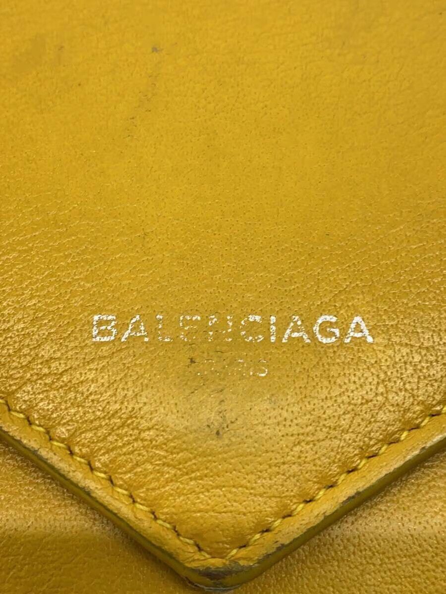 Balenciaga Balenciaga Leather Long Wallet Yellow Size ONE SIZE - 9 Thumbnail