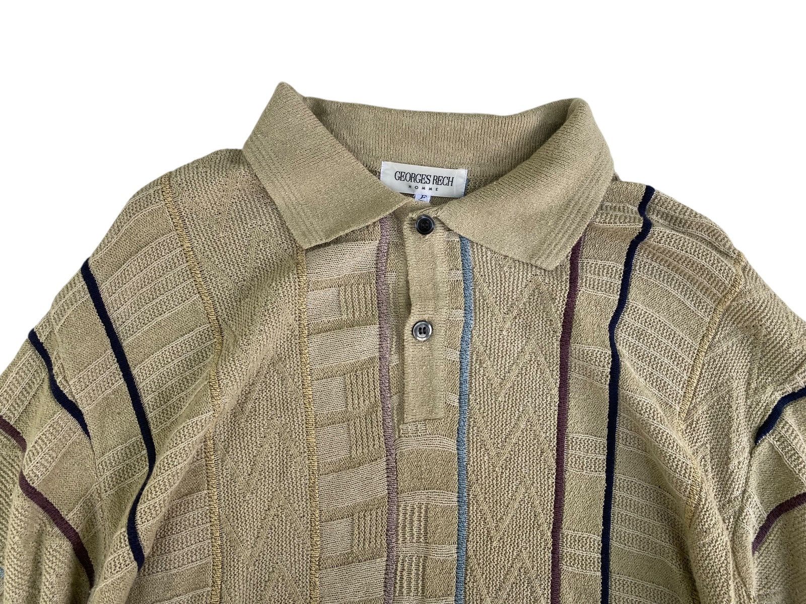 Japanese Brand × Vintage Vtg Georges Rech Homme Knitwear Size US M / EU 48-50 / 2 - 3 Thumbnail