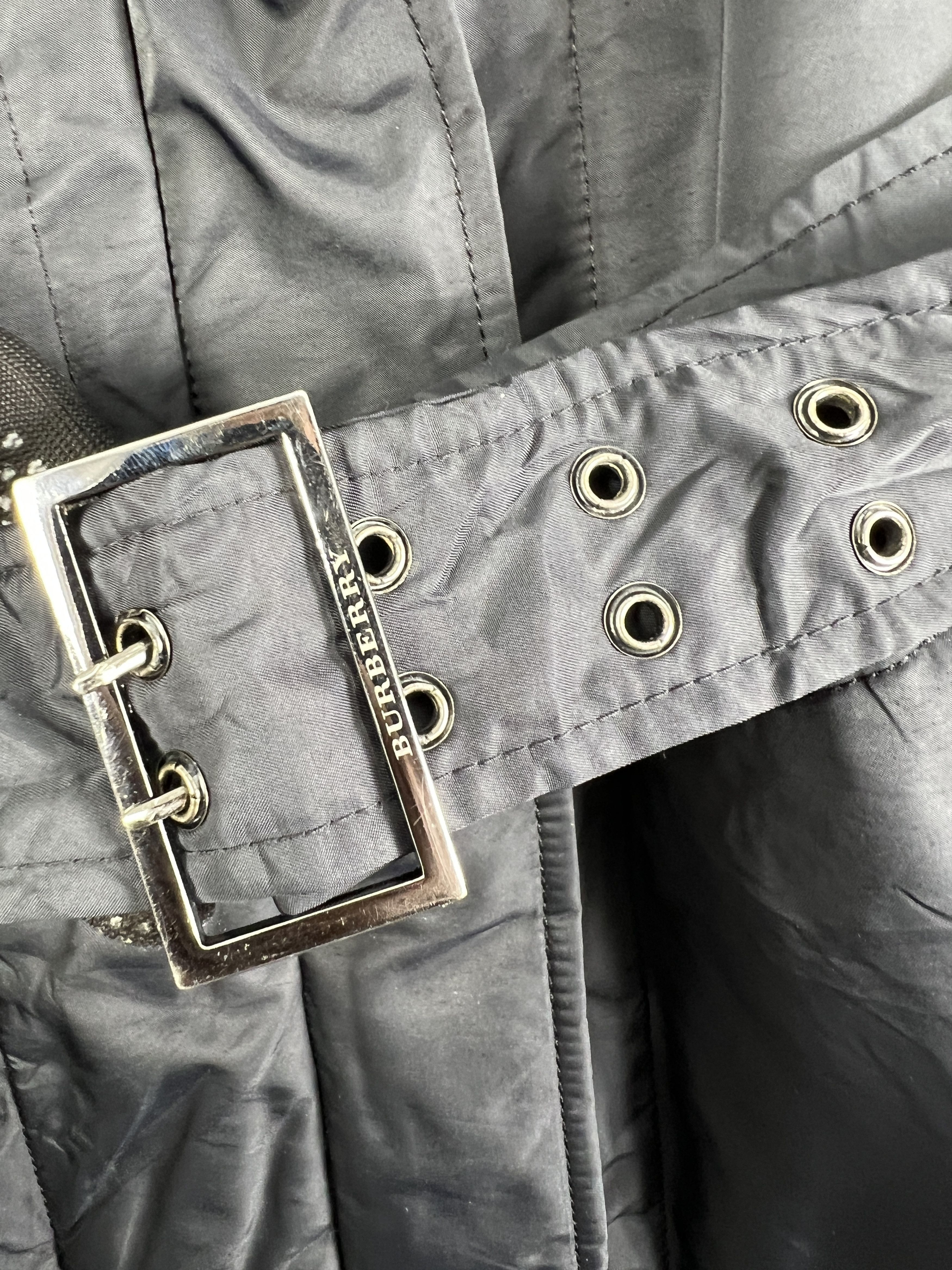 Burberry BURBERRY London Trench Polyester Coat (M) GTMP282 Size M / US 6-8 / IT 42-44 - 8 Thumbnail
