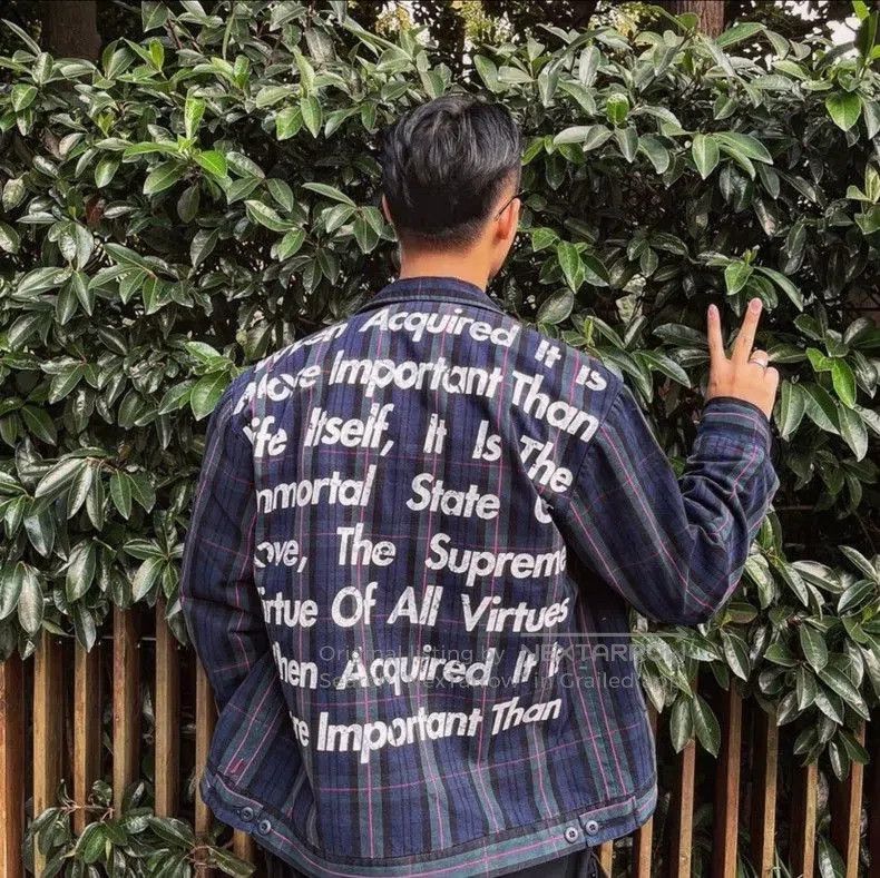 Junya Watanabe Cdg Jean Jacket Supreme X Junya Watanabe CDG