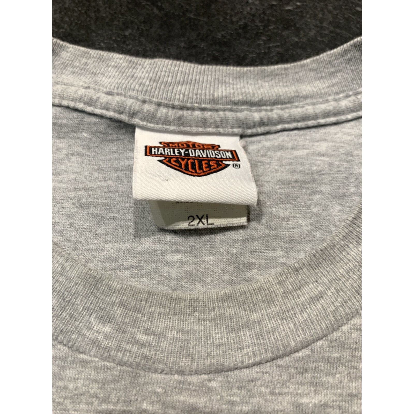Harley Davidson Harley-Davidson Eagle I Rode It Graphic T-Shirt 2XL Gray Biker 90s Mens Size US XXL / EU 58 / 5 - 5 Thumbnail