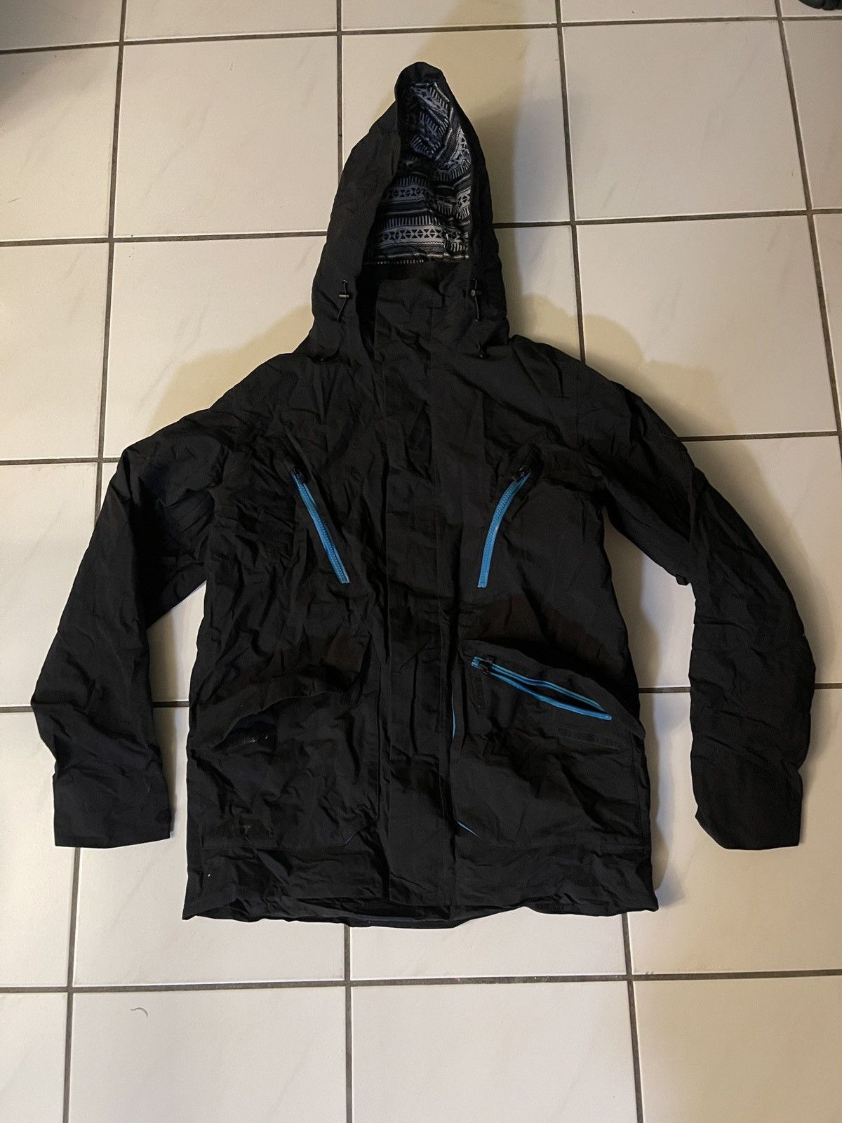 Burton Burton Jacket Mens Medium Dryride Hooded Snowboard Mtn Dew Size US M / EU 48-50 / 2 - 1 Thumbnail