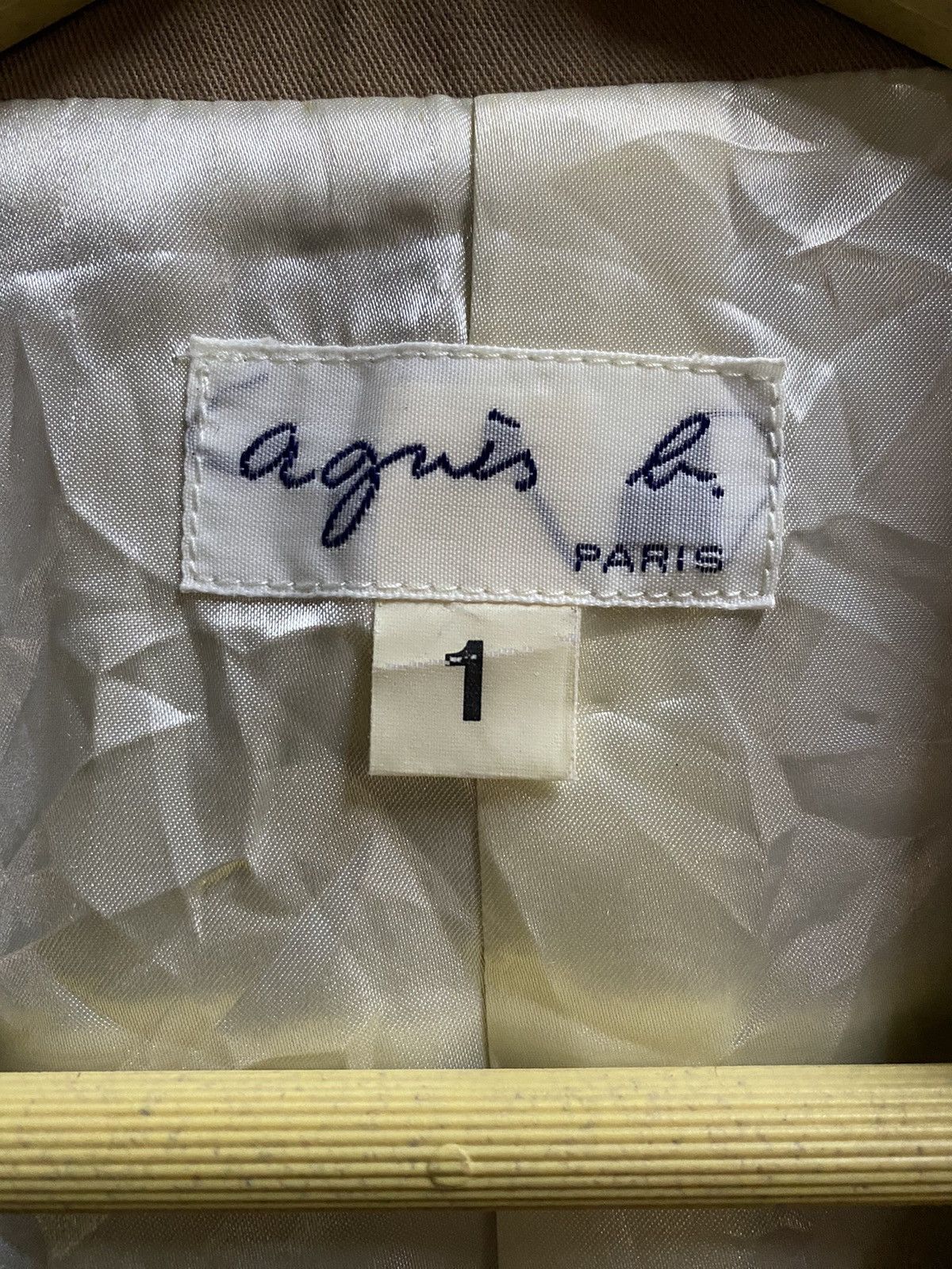 Designer × agnes b. Agnes B Blazer Coats Size 40S - 7 Thumbnail