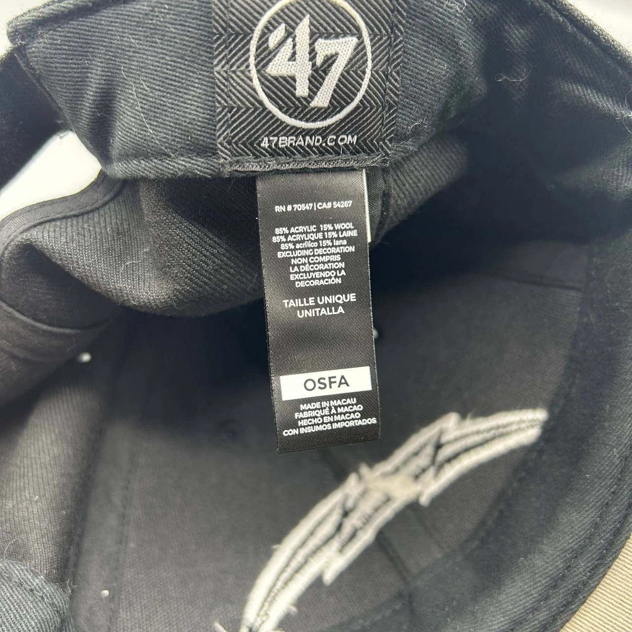 47 Brand Los Angeles LA Chargers Hat Men Embroidered Snap Back Size ONE SIZE - 6 Thumbnail