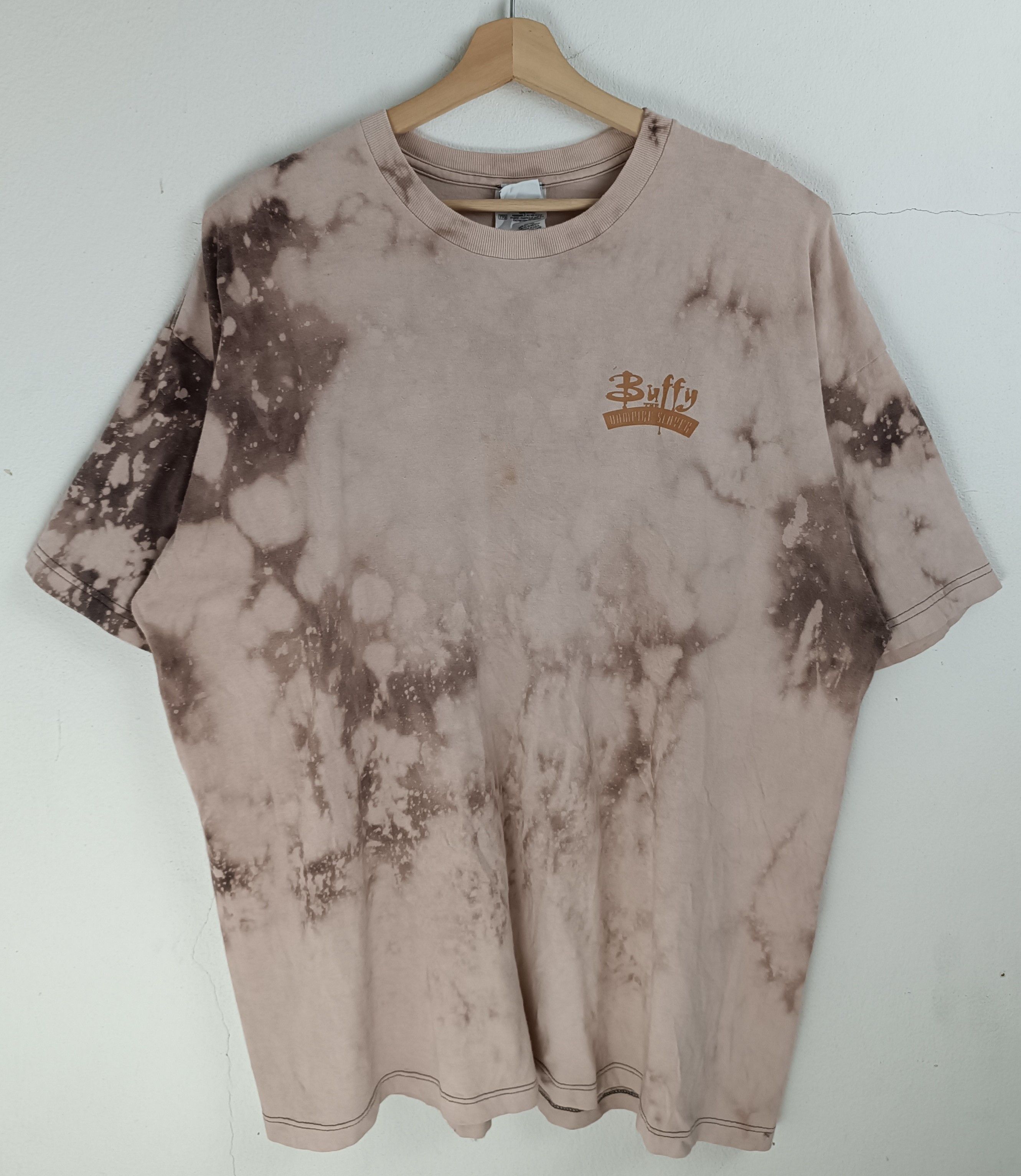 Vintage VINTAGE 90'S BUFFY THE VAMPIRE SLAYER ACID WASH DISTRESSED Size US XXL / EU 58 / 5 - 3 Thumbnail