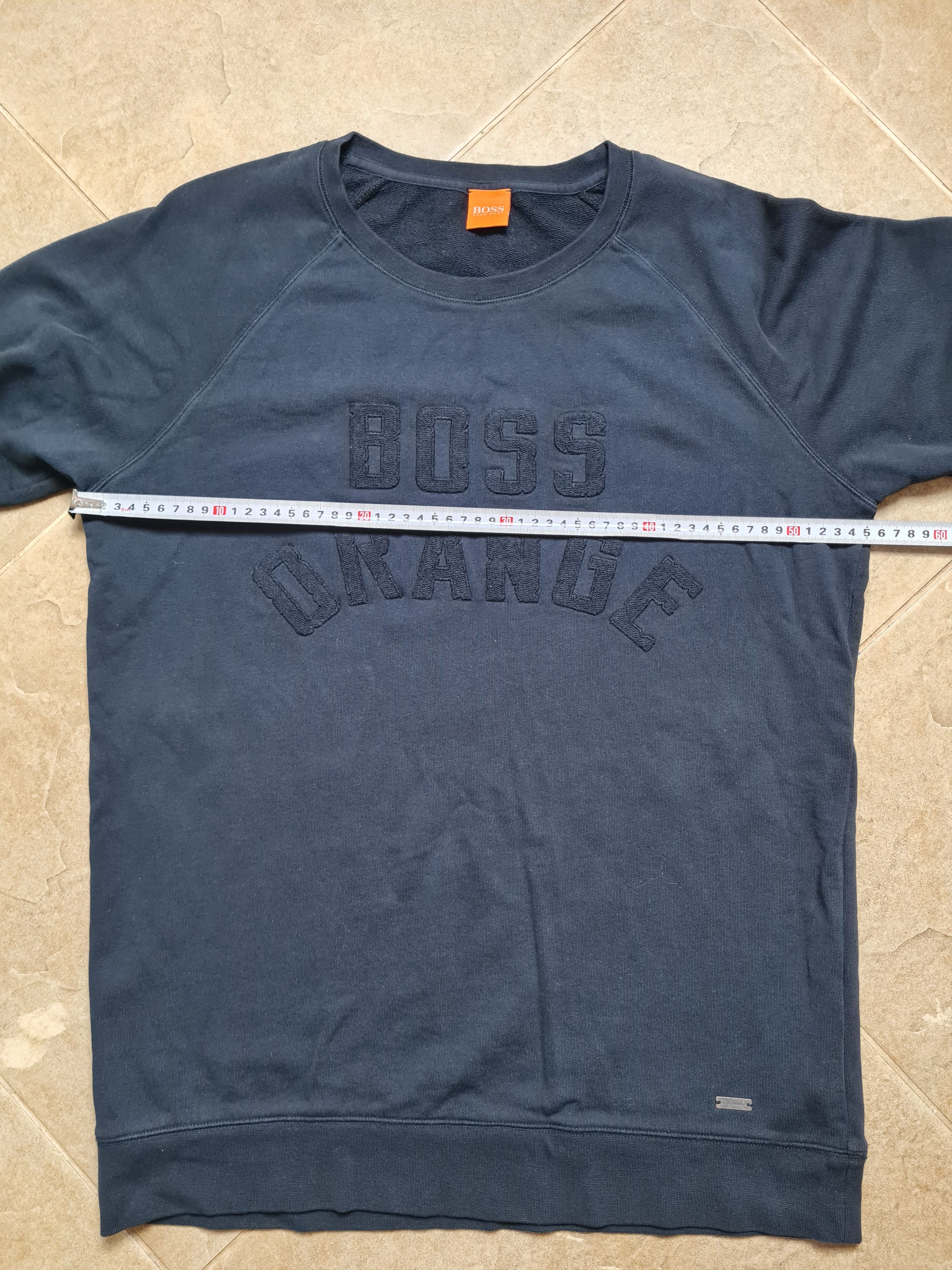 Hugo Boss Hugo Boss Orange Sweatshirt Black Crew Neck 90's Vintage UK Size US XL / EU 56 / 4 - 10 Thumbnail
