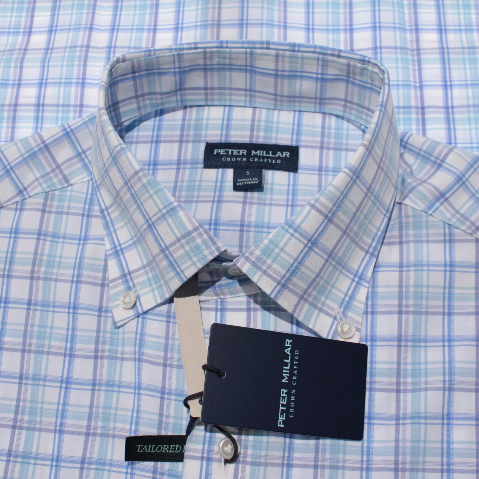 Peter Millar Peter Millar New with tags Shirt Size S US In Blue Size US S / EU 44-46 / 1 - 1 Thumbnail