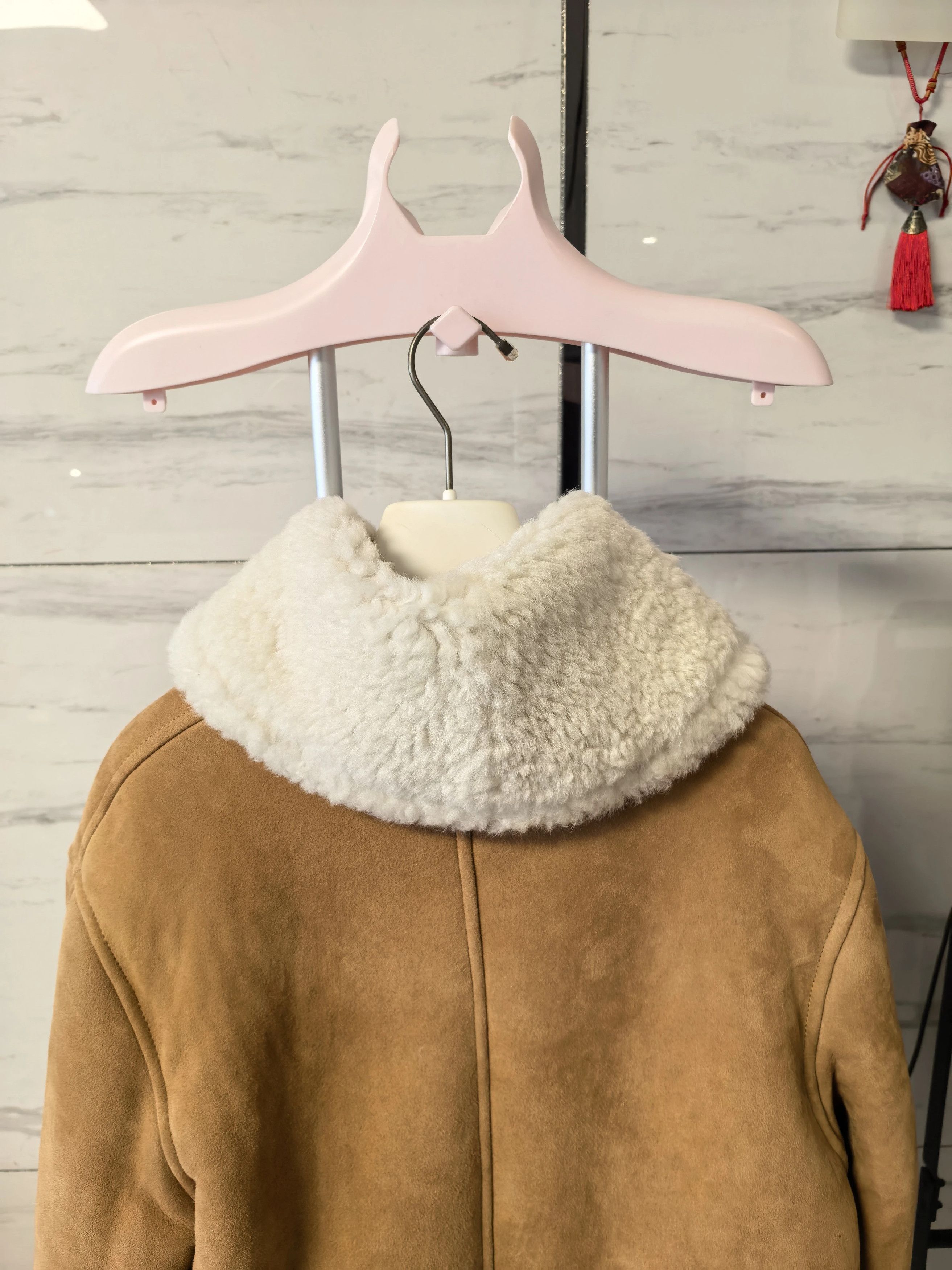 Loewe LOEWE shearling lambskin coat 34 Size XXS / US 00 / IT 34 - 8 Thumbnail