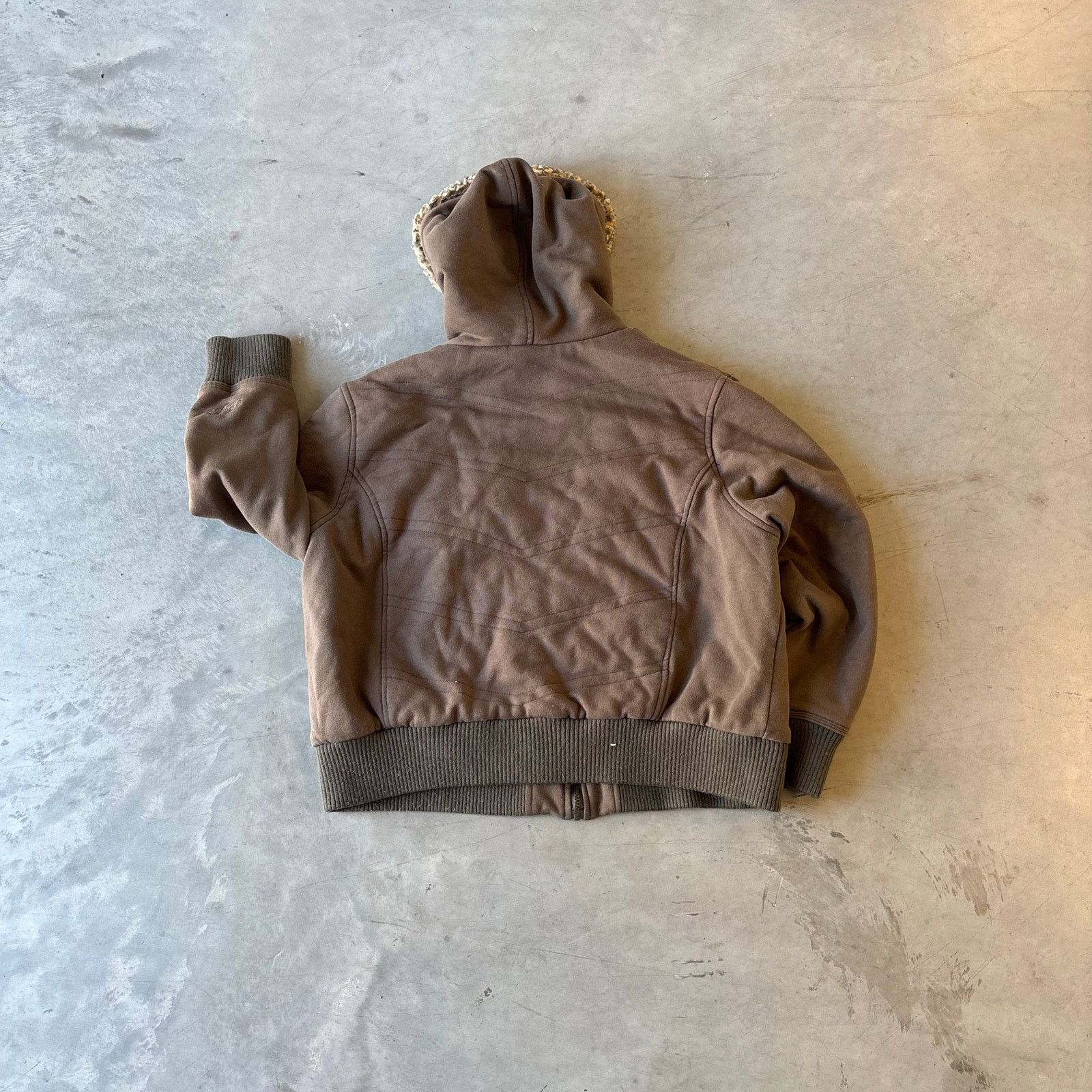 Vintage y2k brown earthtone fur jacket Size US S / EU 44-46 / 1 - 5 Thumbnail