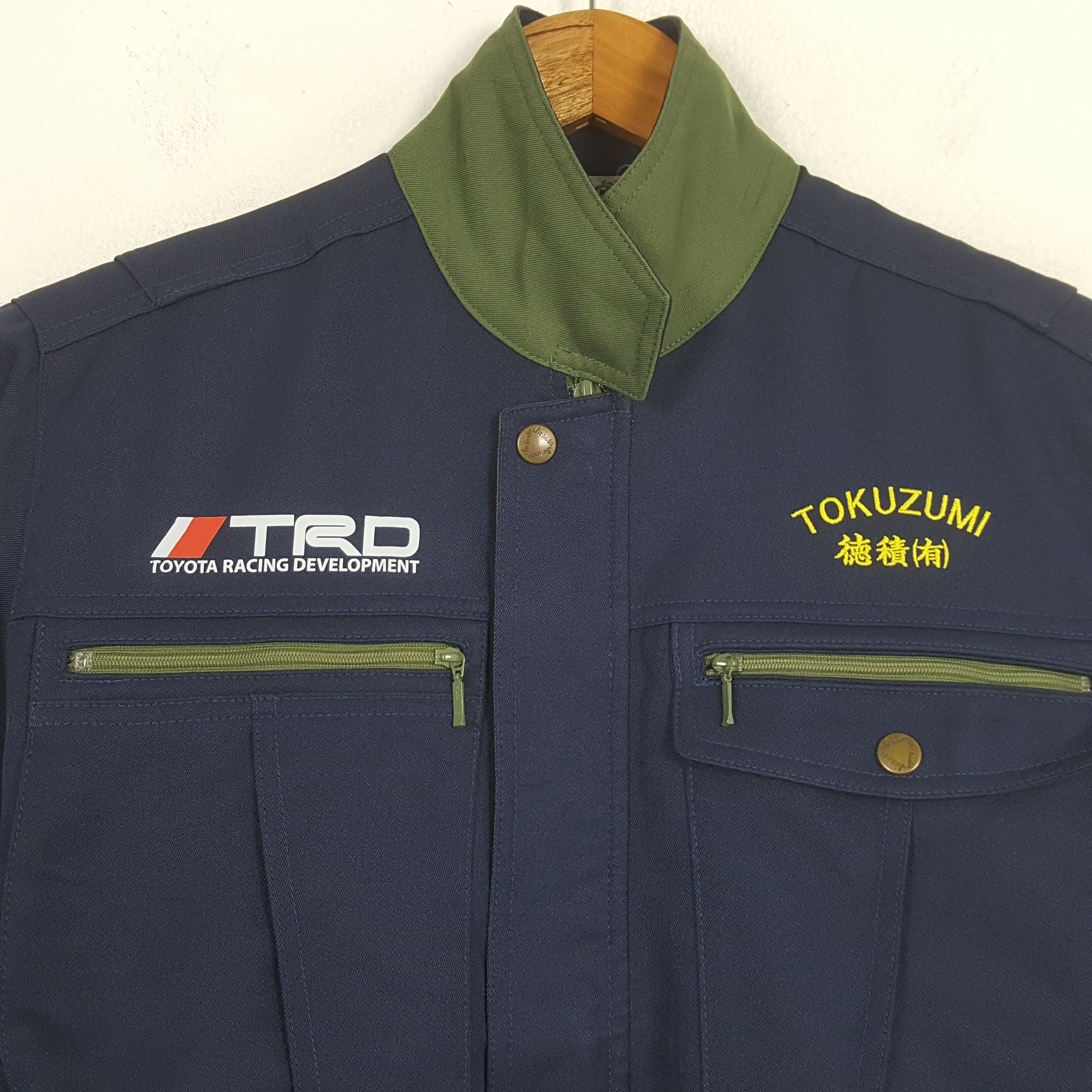 Japanese Brand × Vintage Vintage TOYOTA TRD RACING Japan Team Custom Jacket C290N13 Size US M / EU 48-50 / 2 - 4 Thumbnail