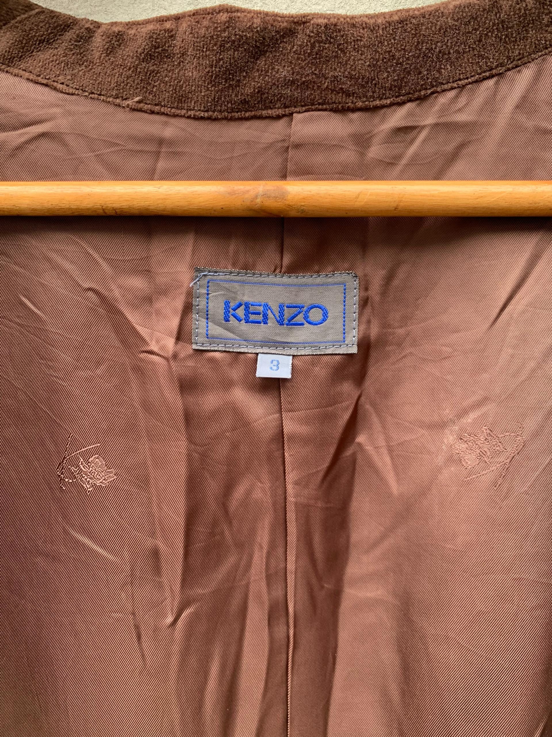 Kenzo Vintage Kenzo Velvet Vest Size 40S - 6 Thumbnail