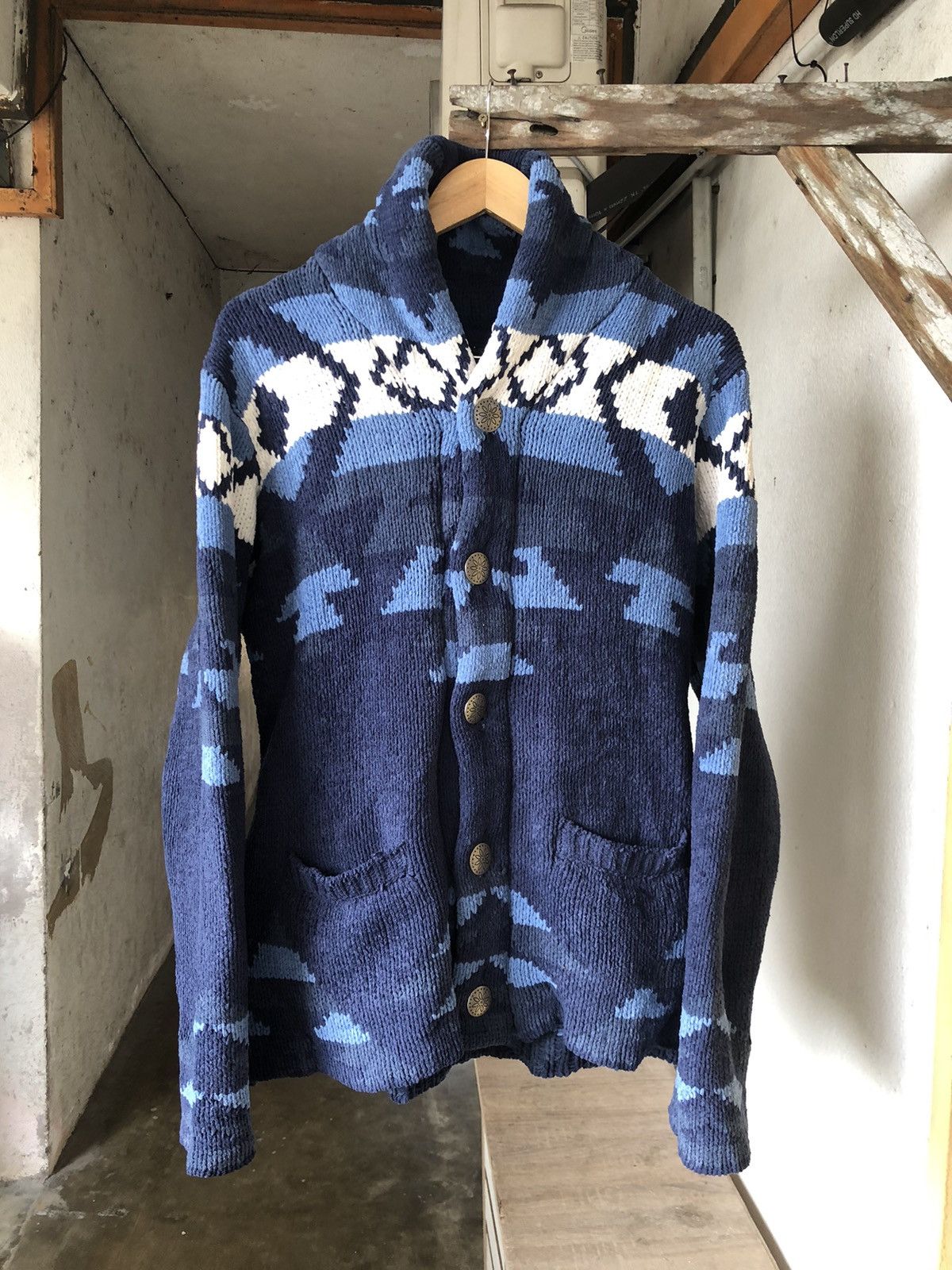Native Nice❗️Hula Lani Hawaii Chimayo Knit Sweater Size US L / EU 52-54 / 3 - 3 Thumbnail