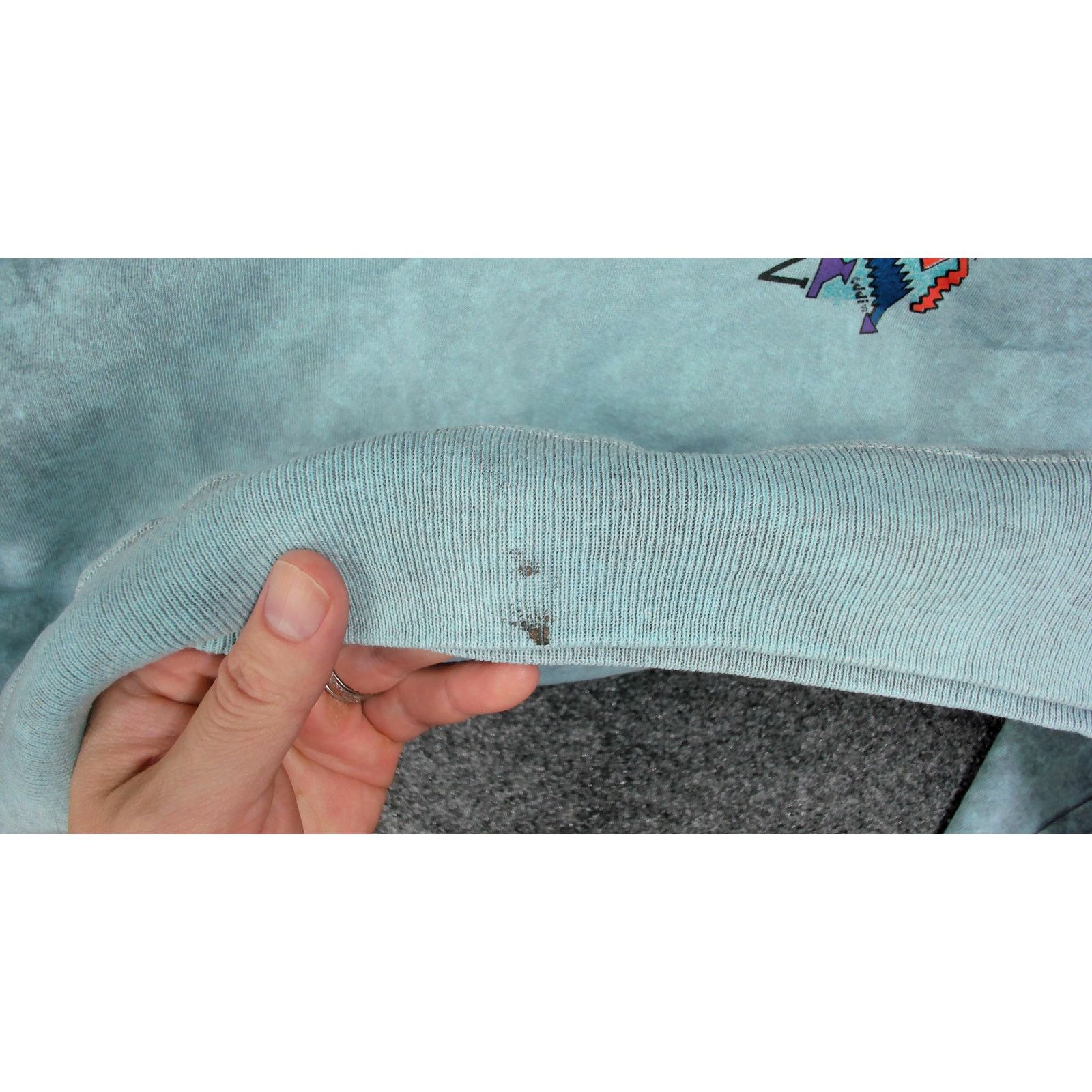 Jerzees Jerzees | Vintage 1992 Tucson Acid Wash Boxy Sweatshirt XL Size US XL / EU 56 / 4 - 10 Thumbnail