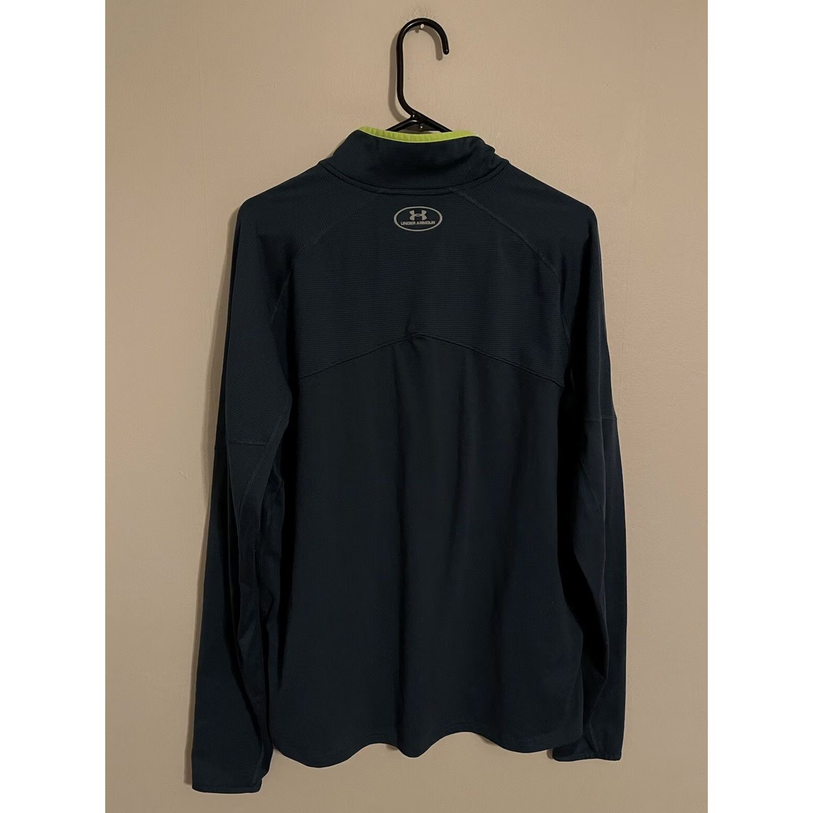 Under Armour Under Armour Run Teal Fitted 1/4 Zip Performance Pullover Men's Large Size US L / EU 52-54 / 3 - 4 Thumbnail