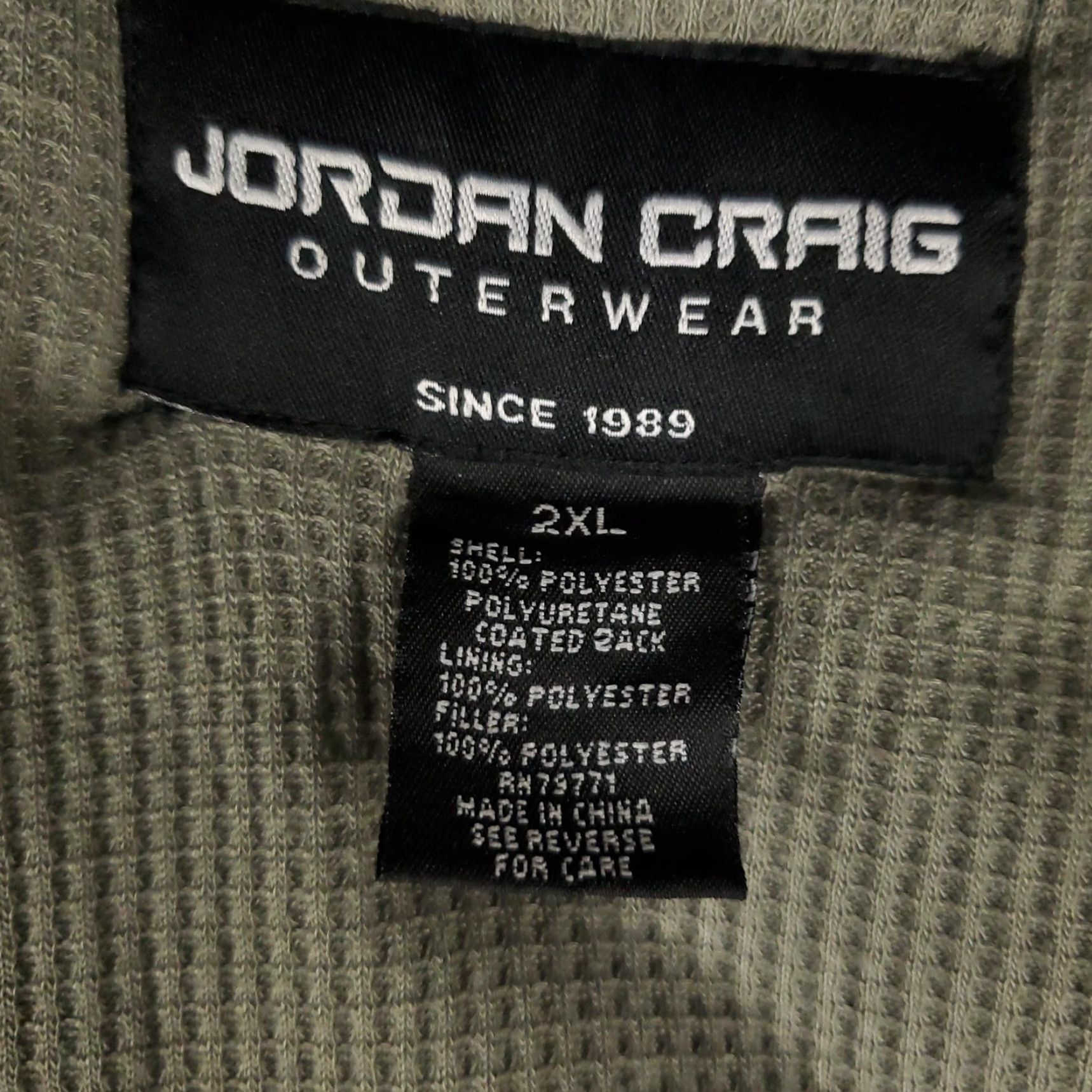 Jordan Craig Jordan Craig Jacket Mens 2XL Black Bomber Full Zip Puffer Outerwear Streetwear Jacket Mens 2XL Black Bomber Full Zip Puffer Outerwear Size US XXL / EU 58 / 5 - 6 Thumbnail