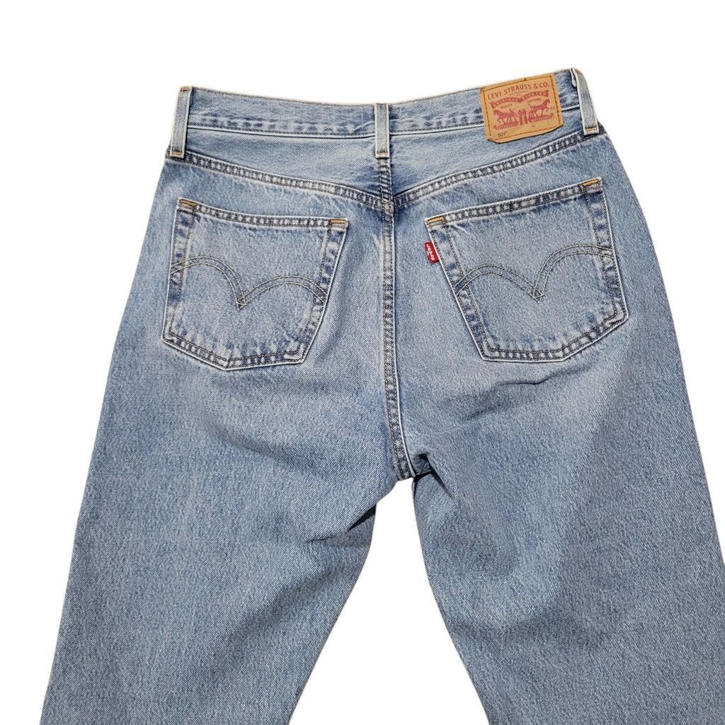 Levi's Levi's 501 Original Distressed Button-Fly Frayed Jean 28/30 Size 28" / US 6 / IT 42 - 9 Thumbnail