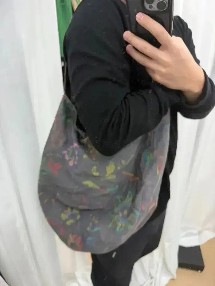 Yohji Yamamoto Yohji Yamamoto Y's Flower Print Shoulder Bag-2507 Size ONE SIZE - 5 Thumbnail