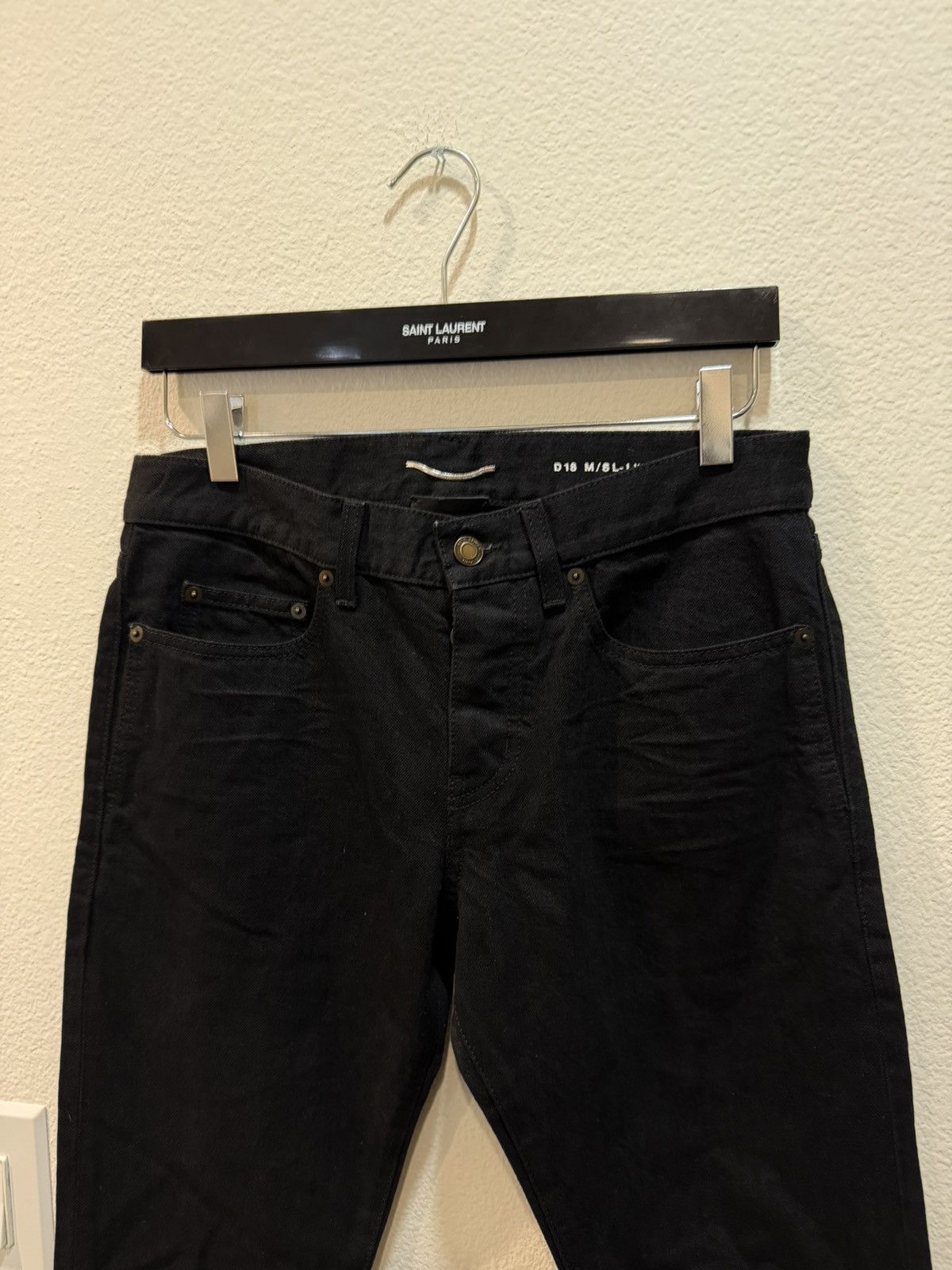 Saint Laurent Paris D18 Slim Denim Jeans 29 Size US 31 - 2 Thumbnail