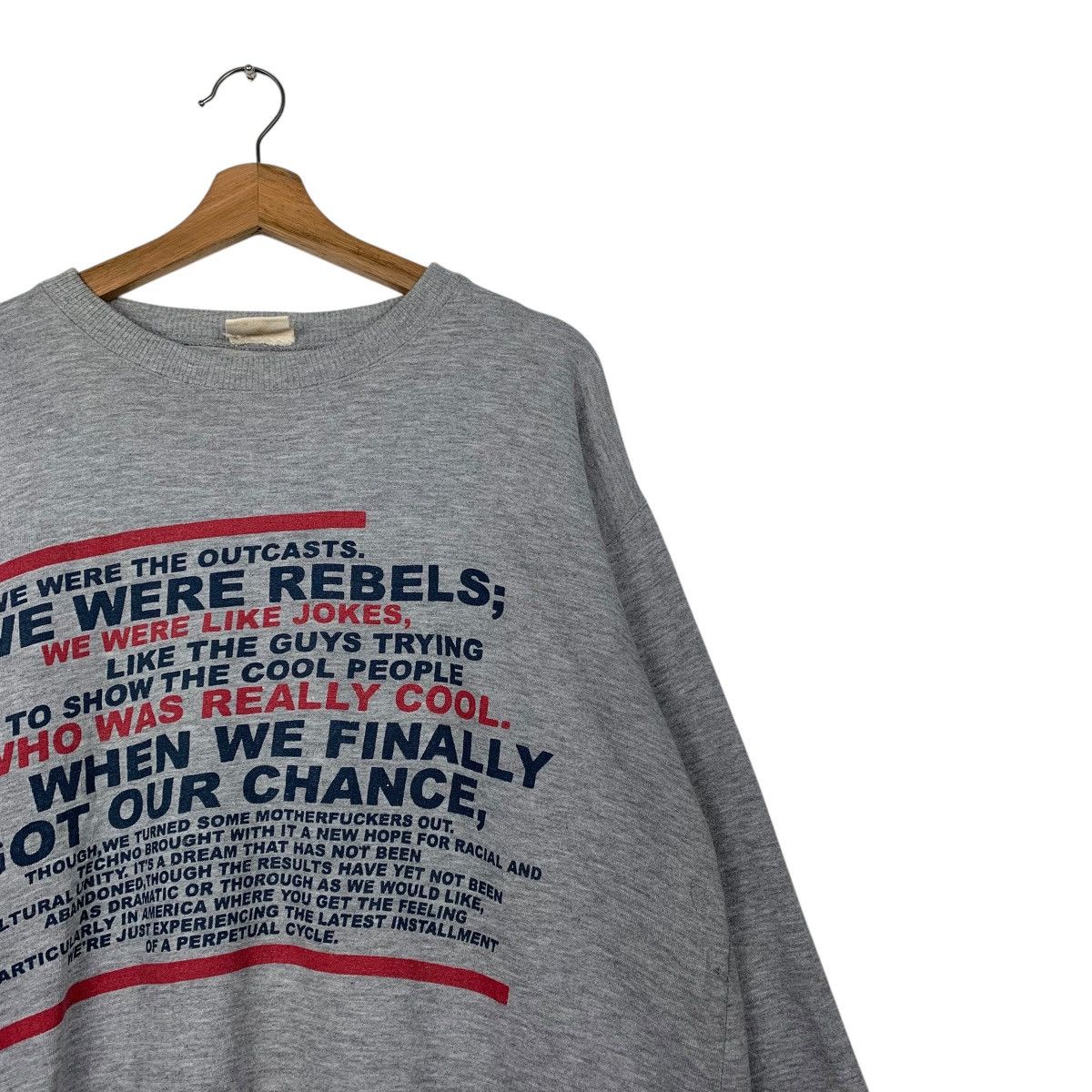 Japanese Brand Japanese Brand We Were Rebels Crewneck Sweatshirt Size US M / EU 48-50 / 2 - 5 Thumbnail