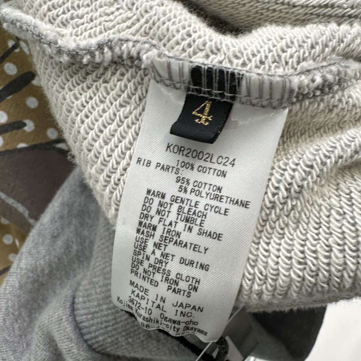 Kapital Kapital Bear Crewneck Size US L / EU 52-54 / 3 - 4 Thumbnail
