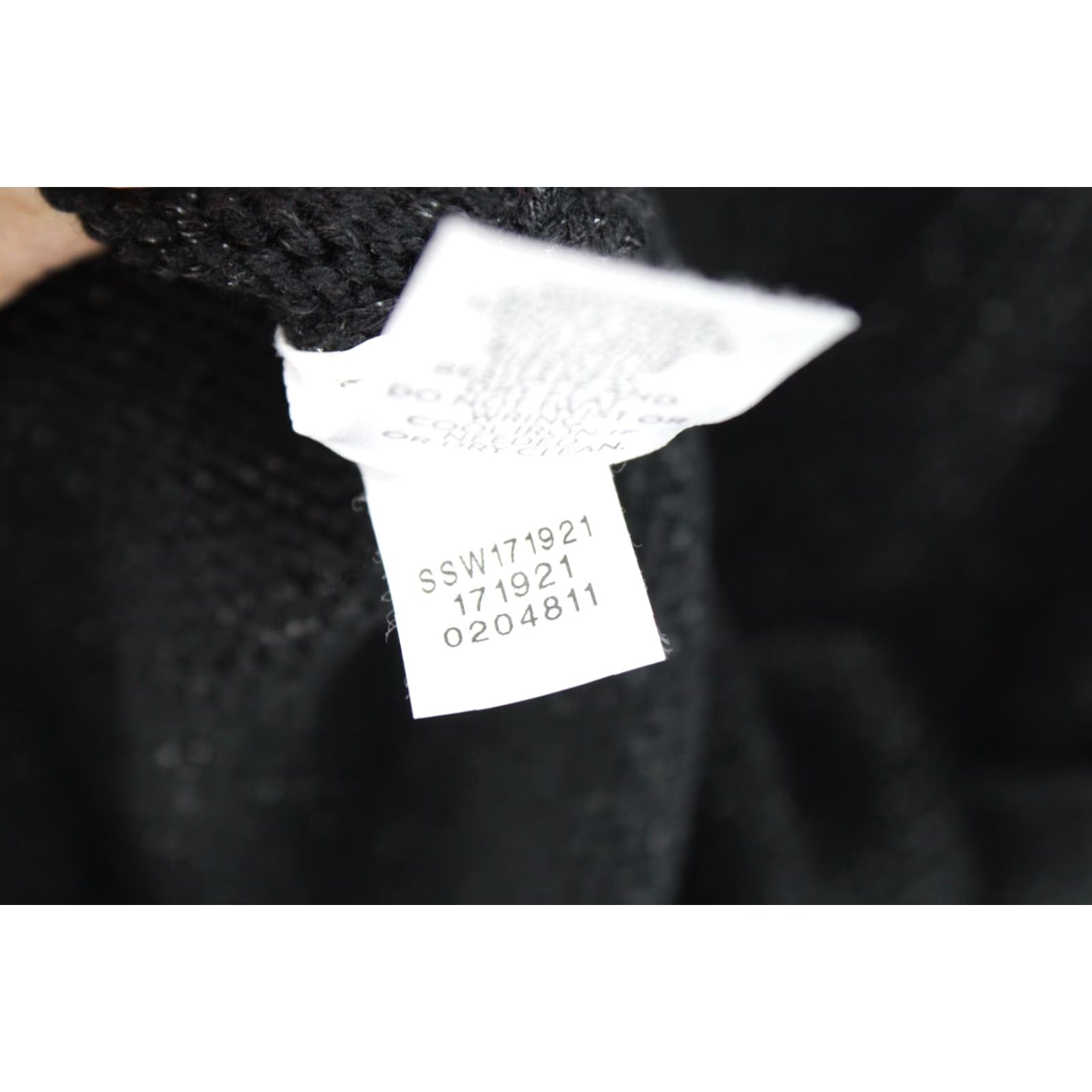 J. Jill NWT J. Jill Sweater Women's Small Black Tight Knit Pullover Sparkly Gothic Party Size S / US 4 / IT 40 - 7 Thumbnail