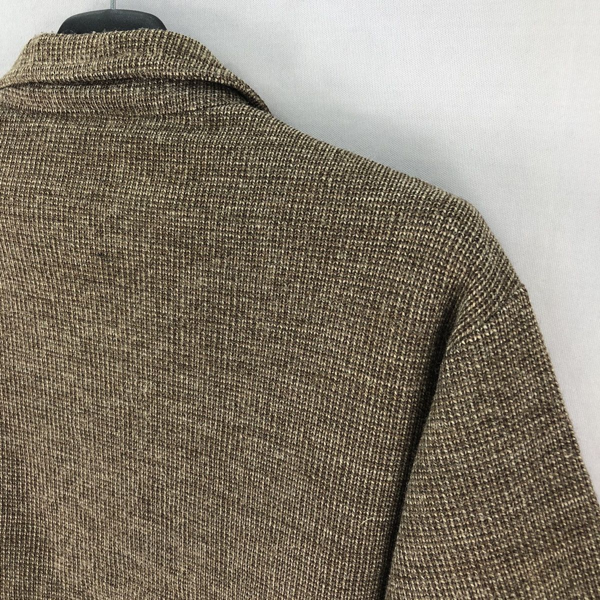 Japanese Brand Vintage 80's Wool Zipper Jacket Open Collar by Winbull Size US S / EU 44-46 / 1 - 5 Thumbnail