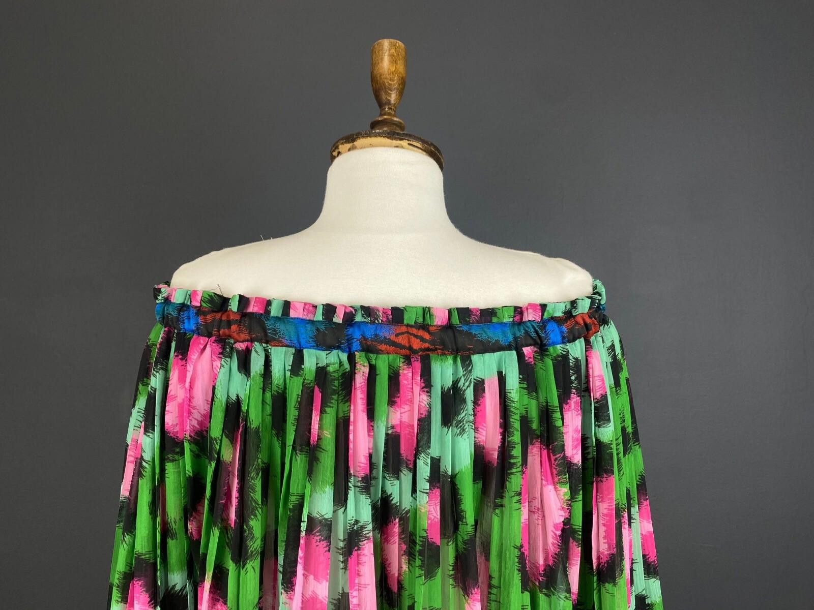 Designer Kenzo X H&M Multicolor Printed Blouse Shirt Size EU 38 US 8 Size M / US 6-8 / IT 42-44 - 8 Thumbnail