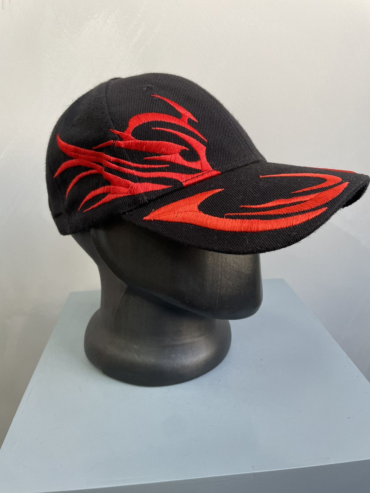 Harley Davidson × Vintage Tribal Vintage Y2k Harley Davidson beret Hat Motorcycles Size ONE SIZE - 1 Thumbnail