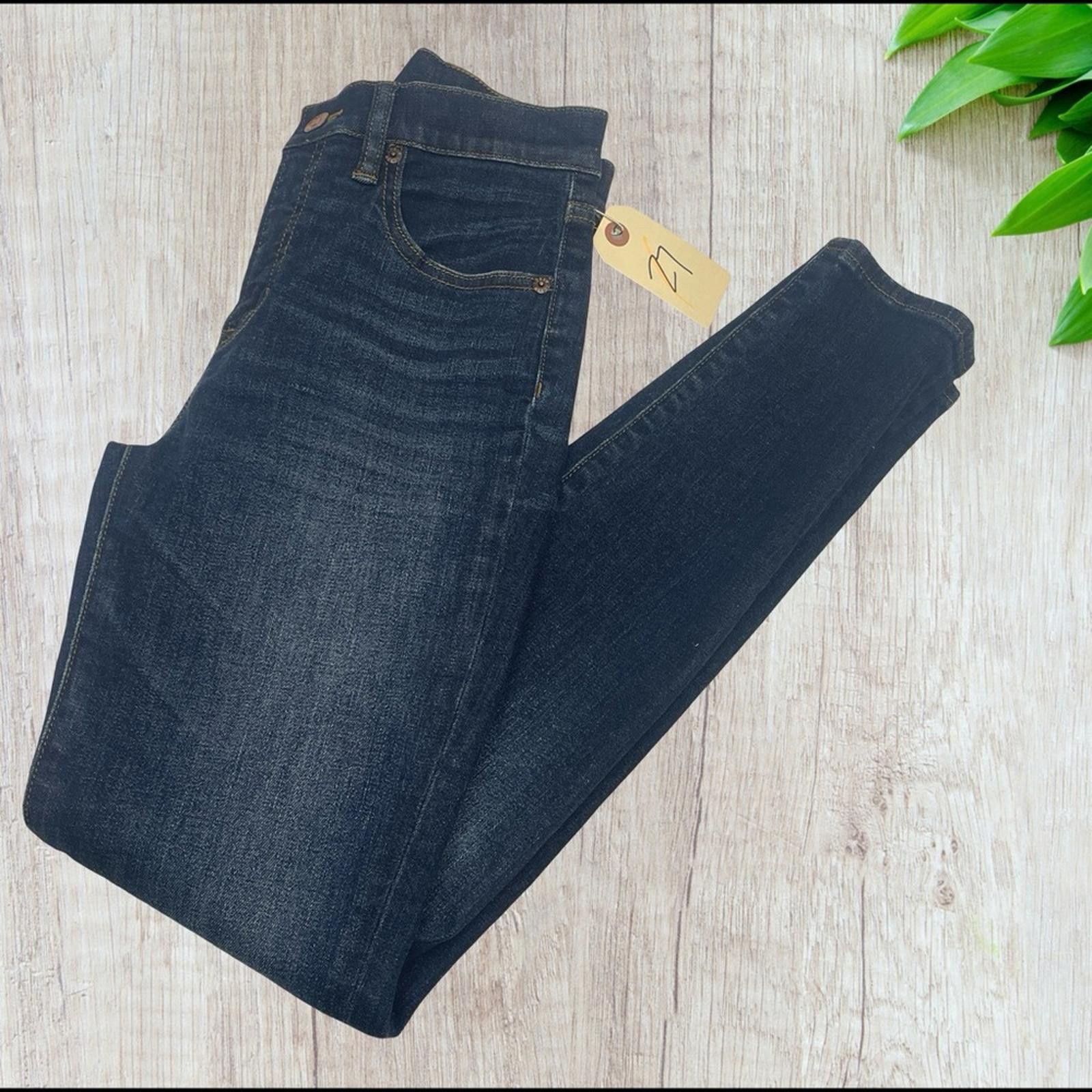 J.Crew J Crew Classic Dark Blue Women's Jeans size 27 Size 27" / US 4 / IT 40 - 3 Thumbnail