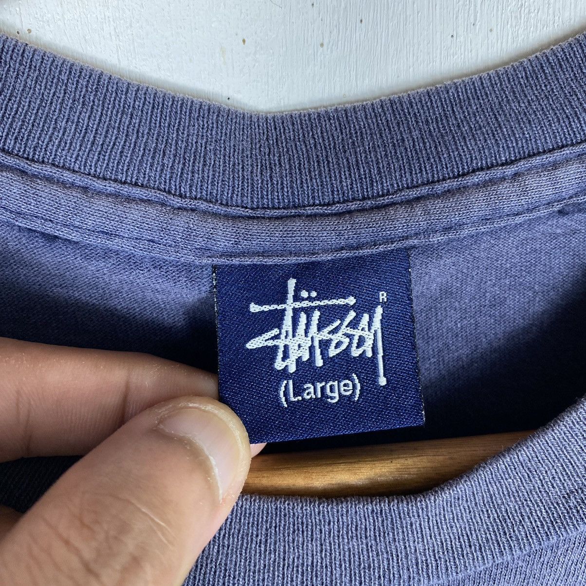 Stussy Vintage 90's STUSSY Skate Team Crazy Faded Tee Size US L / EU 52-54 / 3 - 9 Thumbnail