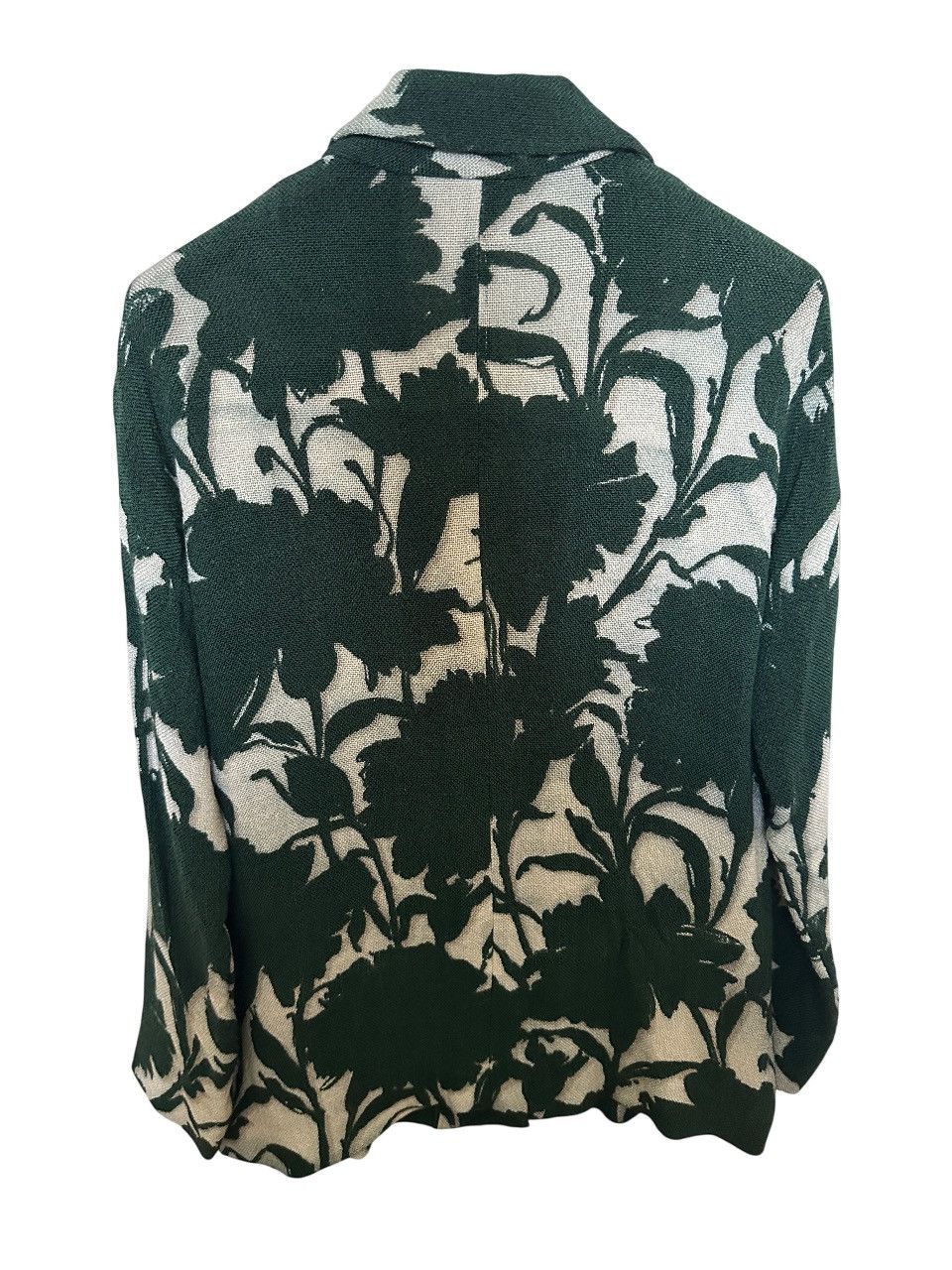 Prada Prada Spring/Summer 2001 Floral Blazer Size M / US 6-8 / IT 42-44 - 3 Thumbnail