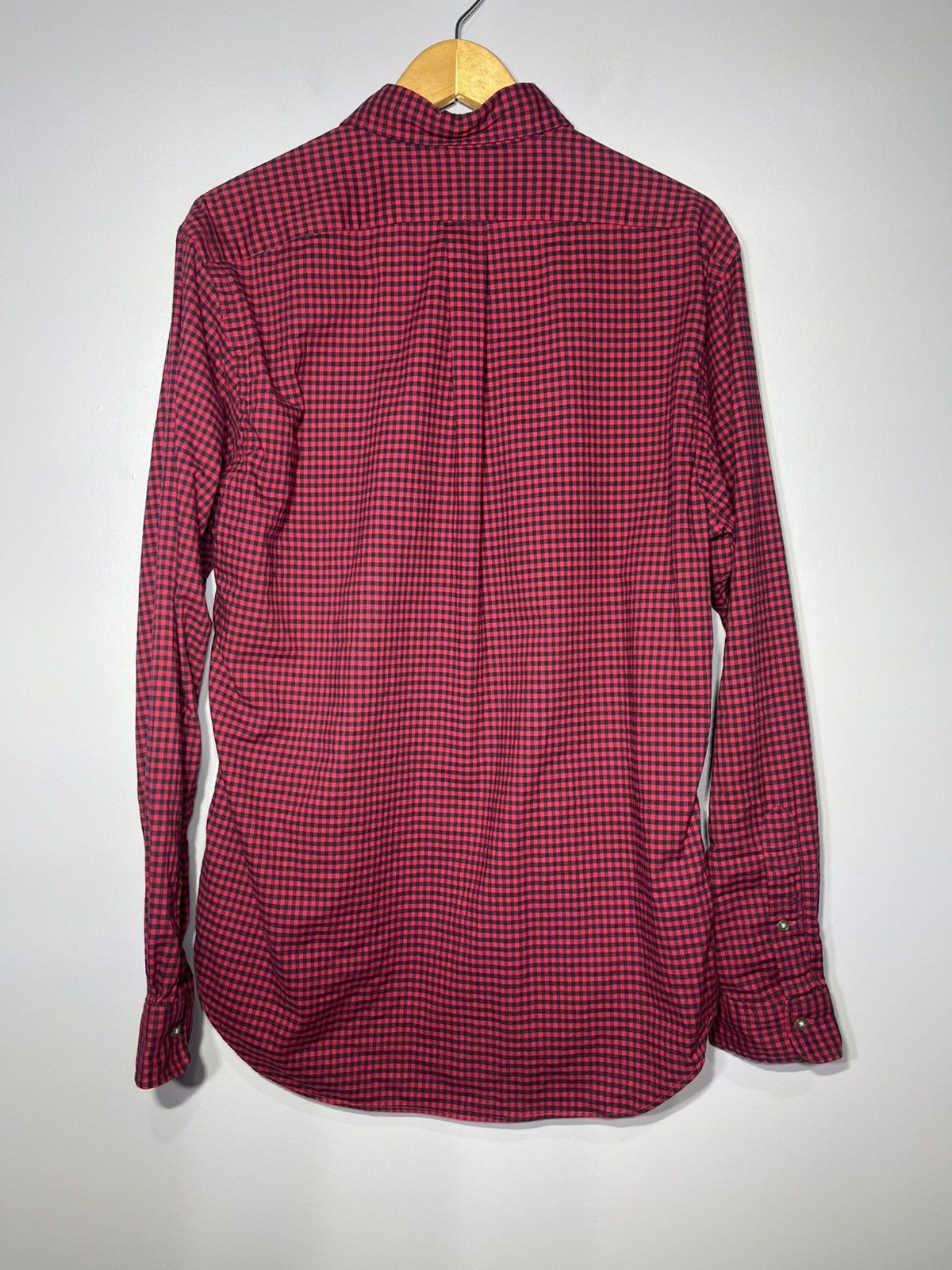 Polo Ralph Lauren Ralph Lauren Button Shirt Men’s Sz L Red Plaid Slim Fit L/S Size US L / EU 52-54 / 3 - 4 Thumbnail