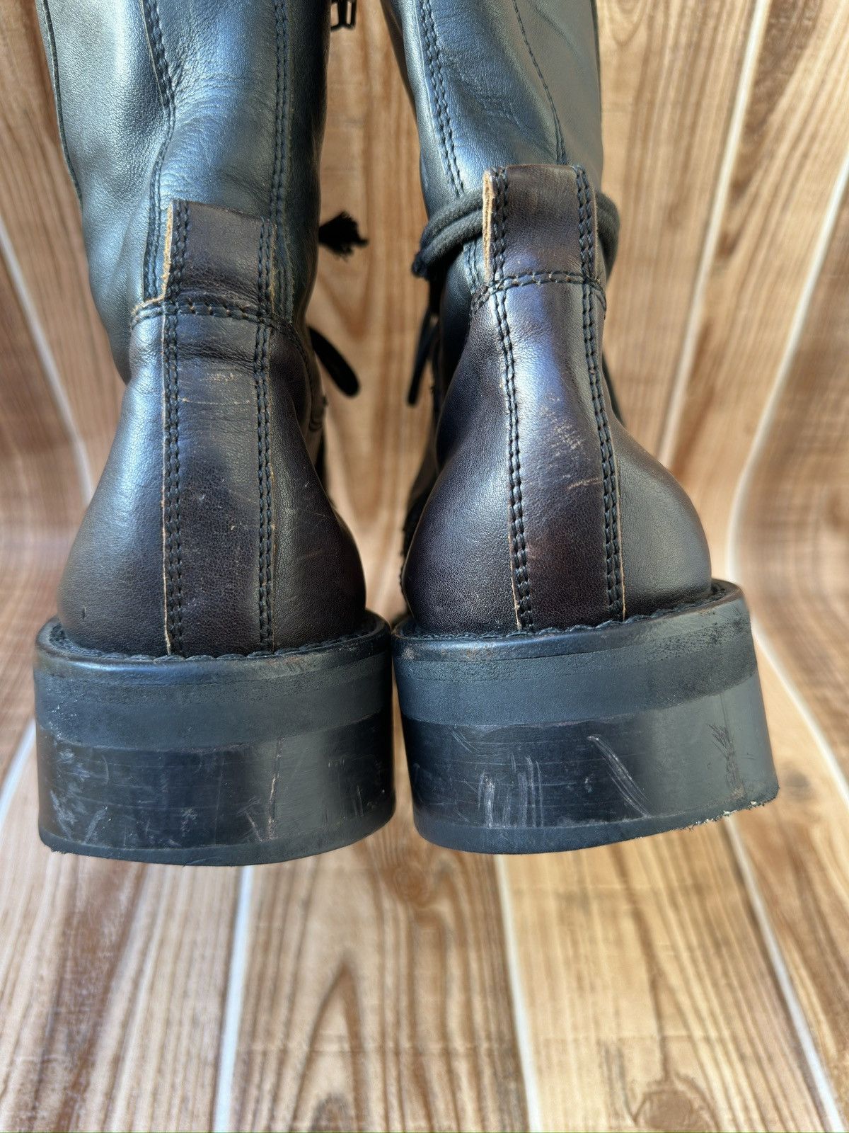 Ann Demeulemeester Ann Demeulemeester Hybrid Derby Boots Size US 8 / EU 41 - 15 Thumbnail