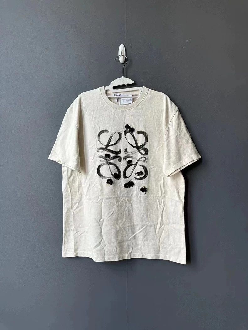 Loewe loewe White short sleeves 2505-Nextarrow Size US M / EU 48-50 / 2 - 1 Thumbnail