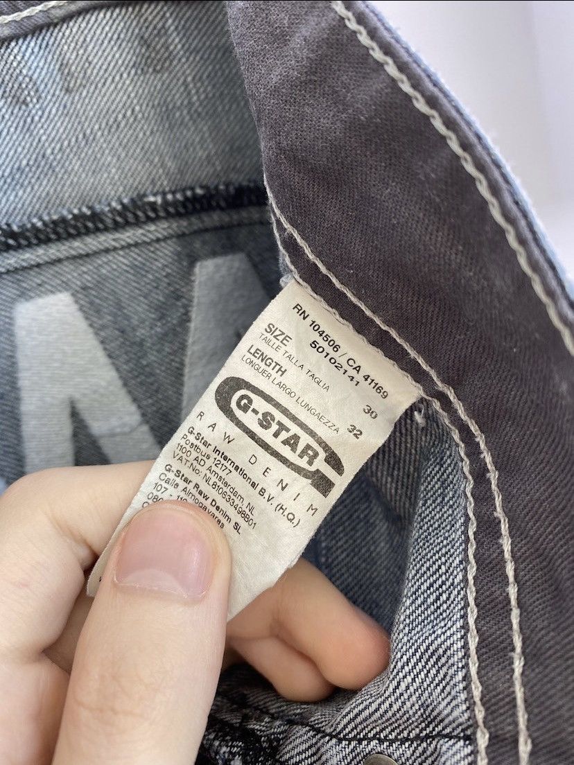 G-Star × Vintage G- Star Raw NAVY JACK LOOSE TAPERED DESERT EMBRO Jeans Size US 30 / EU 46 - 6 Thumbnail
