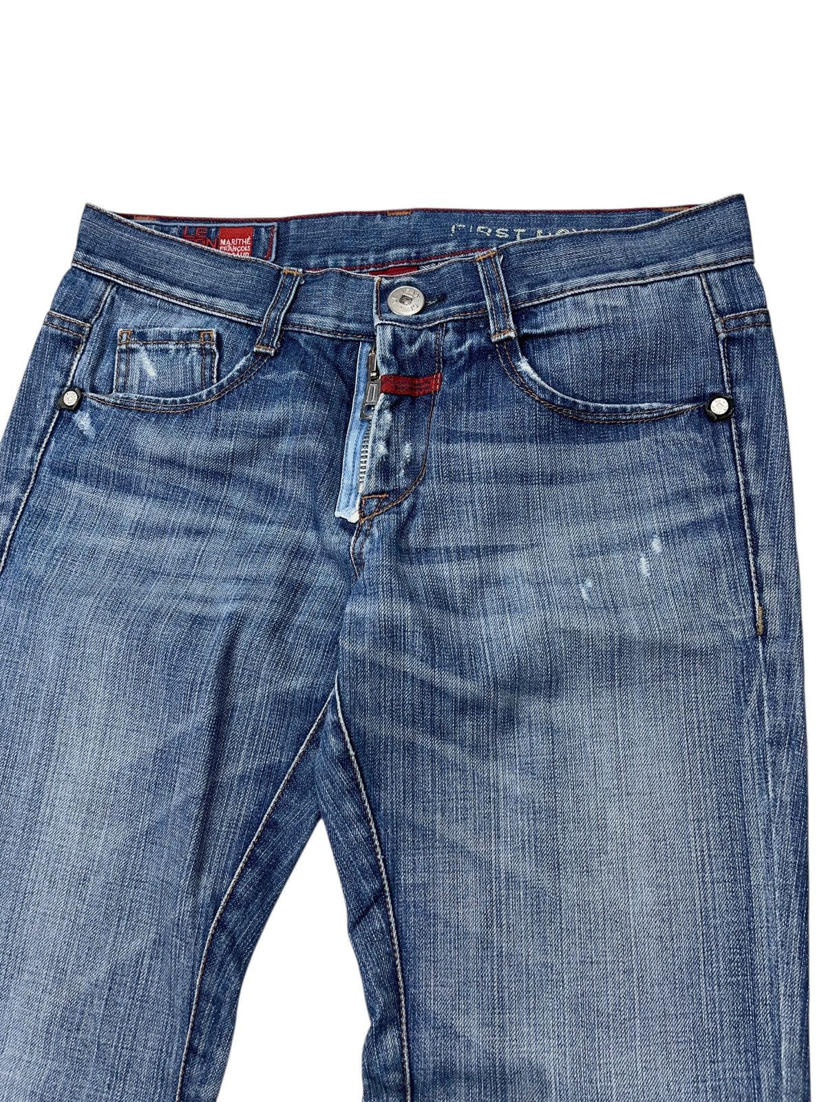 Marithe + Francois Girbaud Vintage Marithe Francois Gibraud Avant Garde Jeans y2k Size 30" / US 8 / IT 44 - 3 Thumbnail