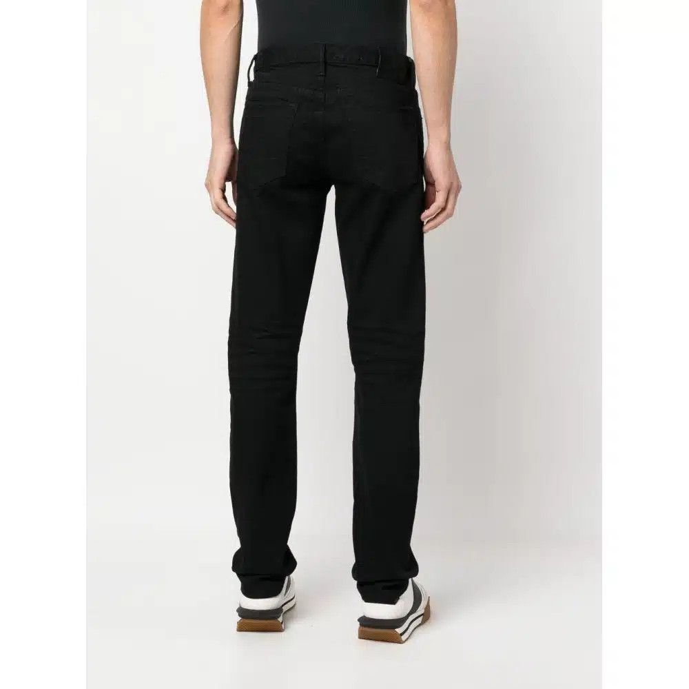 Tom Ford o1loc1c0326 DPT001 Tapered Denim Pant in Black Size US 32 / EU 48 - 2 Thumbnail