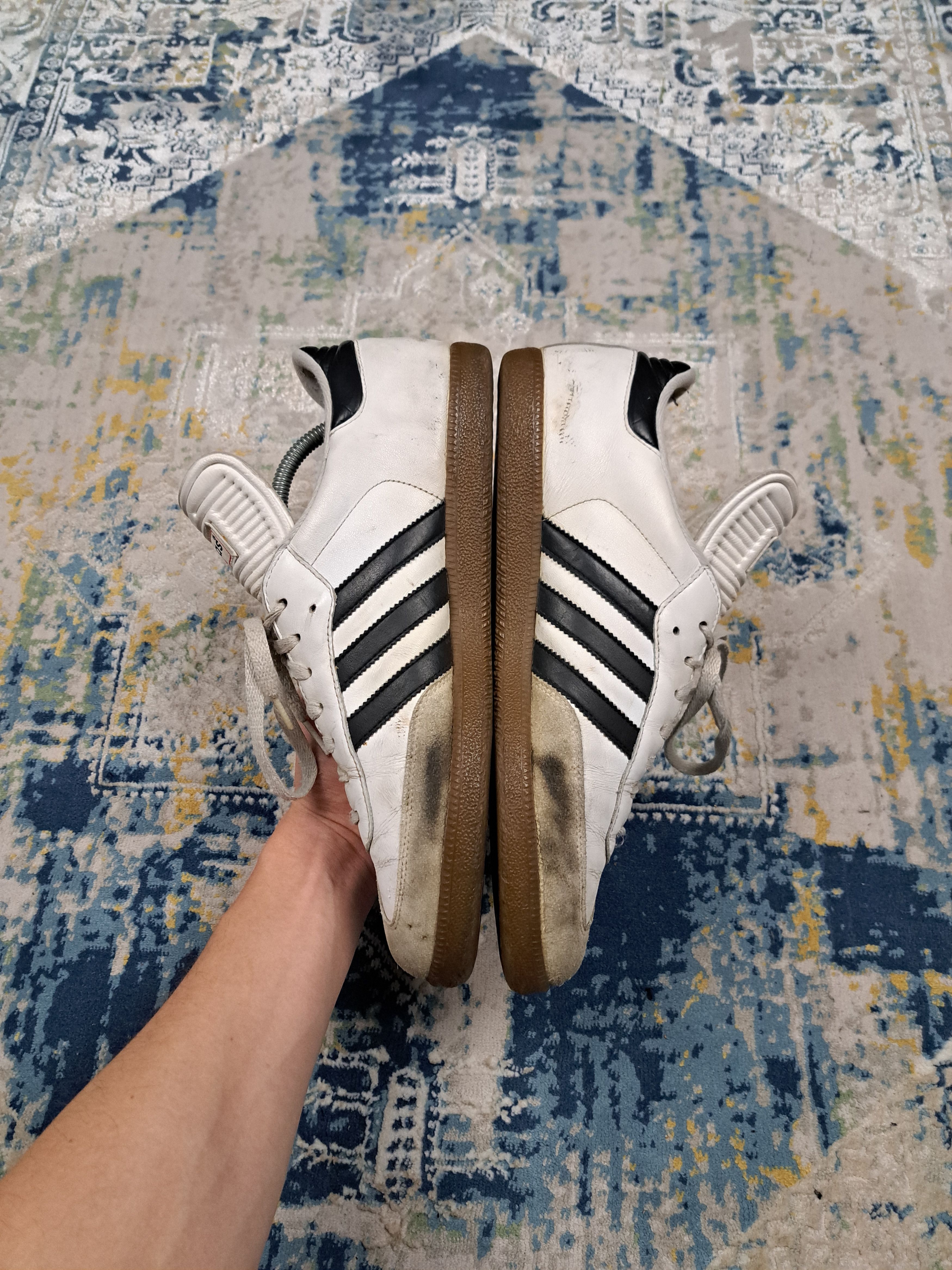 Adidas Vintage 2010 OG Adidas Samba Distressed Sneakers Blokecore Size US 10.5 / EU 43-44 - 3 Thumbnail