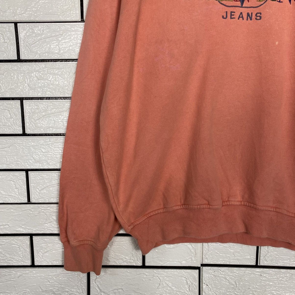 Japanese Brand 📌Vintage Sweatshirt Valentino Jeans Big Logo Embroidery Size US L / EU 52-54 / 3 - 5 Thumbnail