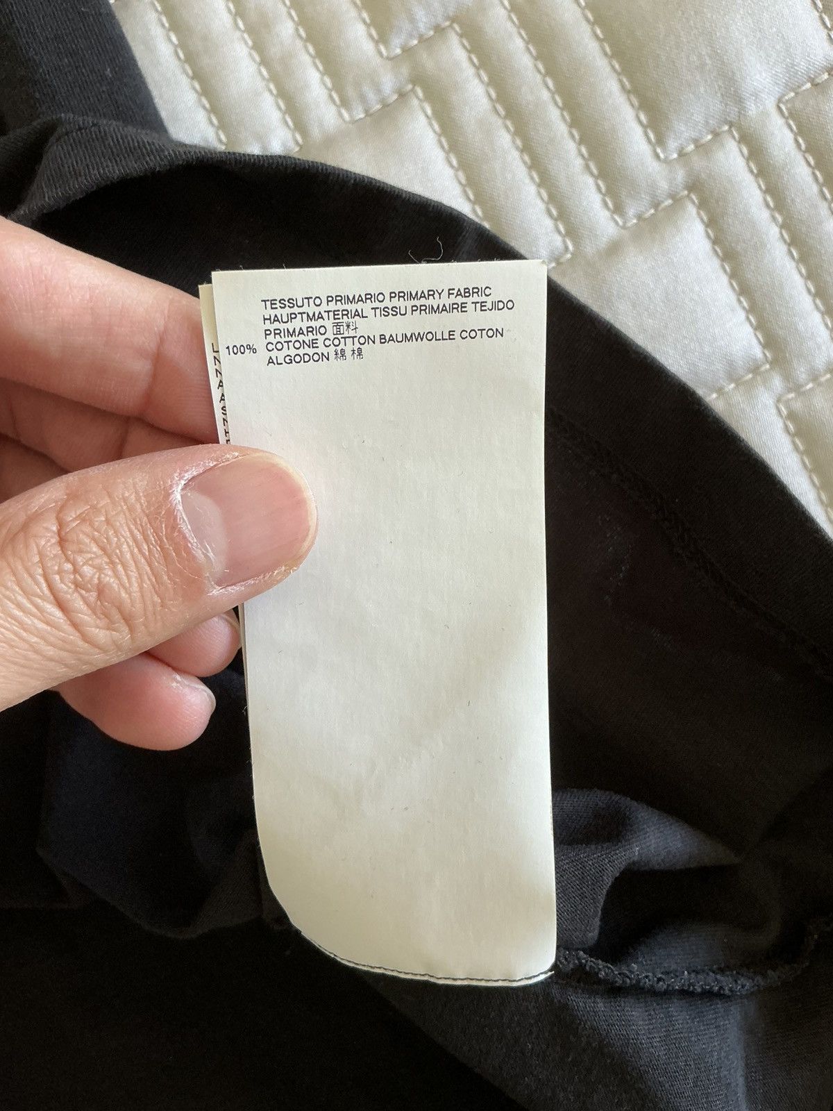 Maison Margiela Maison Margiela Paris Patch Black T-shirt size 48 Size US M / EU 48-50 / 2 - 7 Thumbnail
