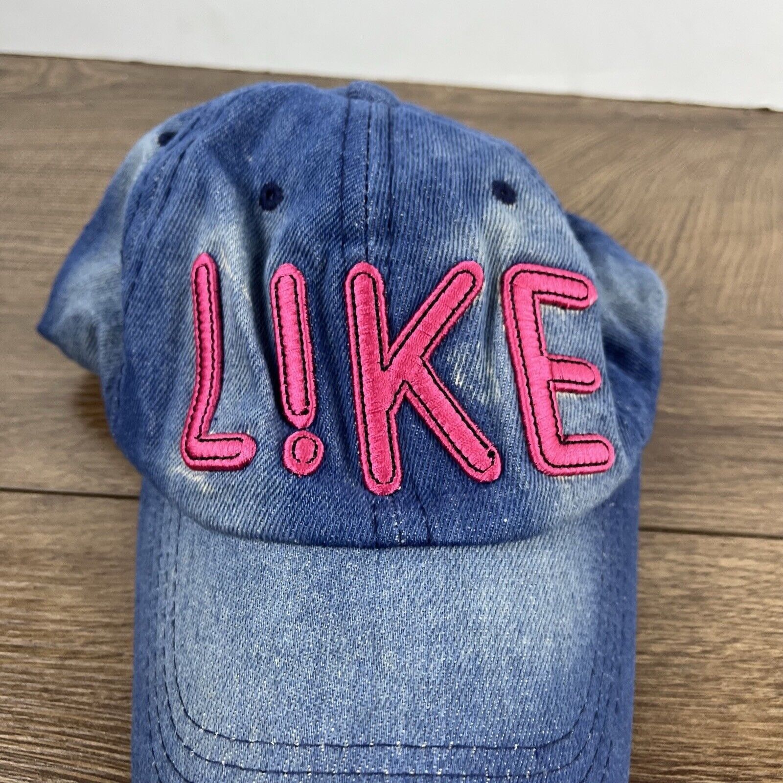 Other LIKE Hat Like Hat Blue Cap Adjustable Blue Adult Size Hat Size ONE SIZE - 6 Thumbnail