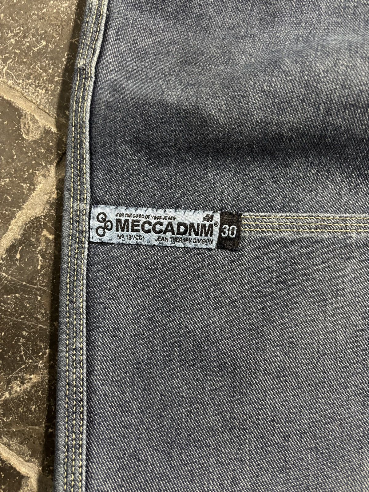 Mecca Vintage Mecca Jeans Double Knee Dark Wash Carpenter Pocket Size US 30 / EU 46 - 8 Thumbnail