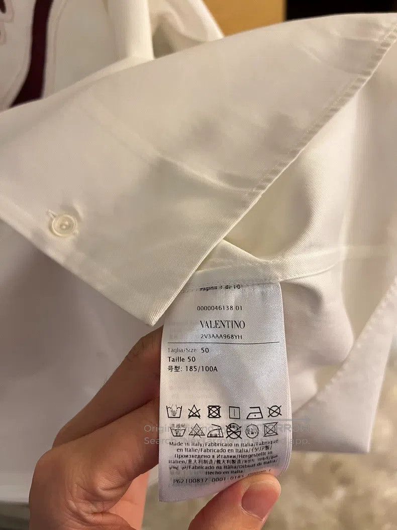 Valentino Valentino Lettered short-sleeved shirt Size XL / US 12-14 / IT 48-50 - 6 Thumbnail
