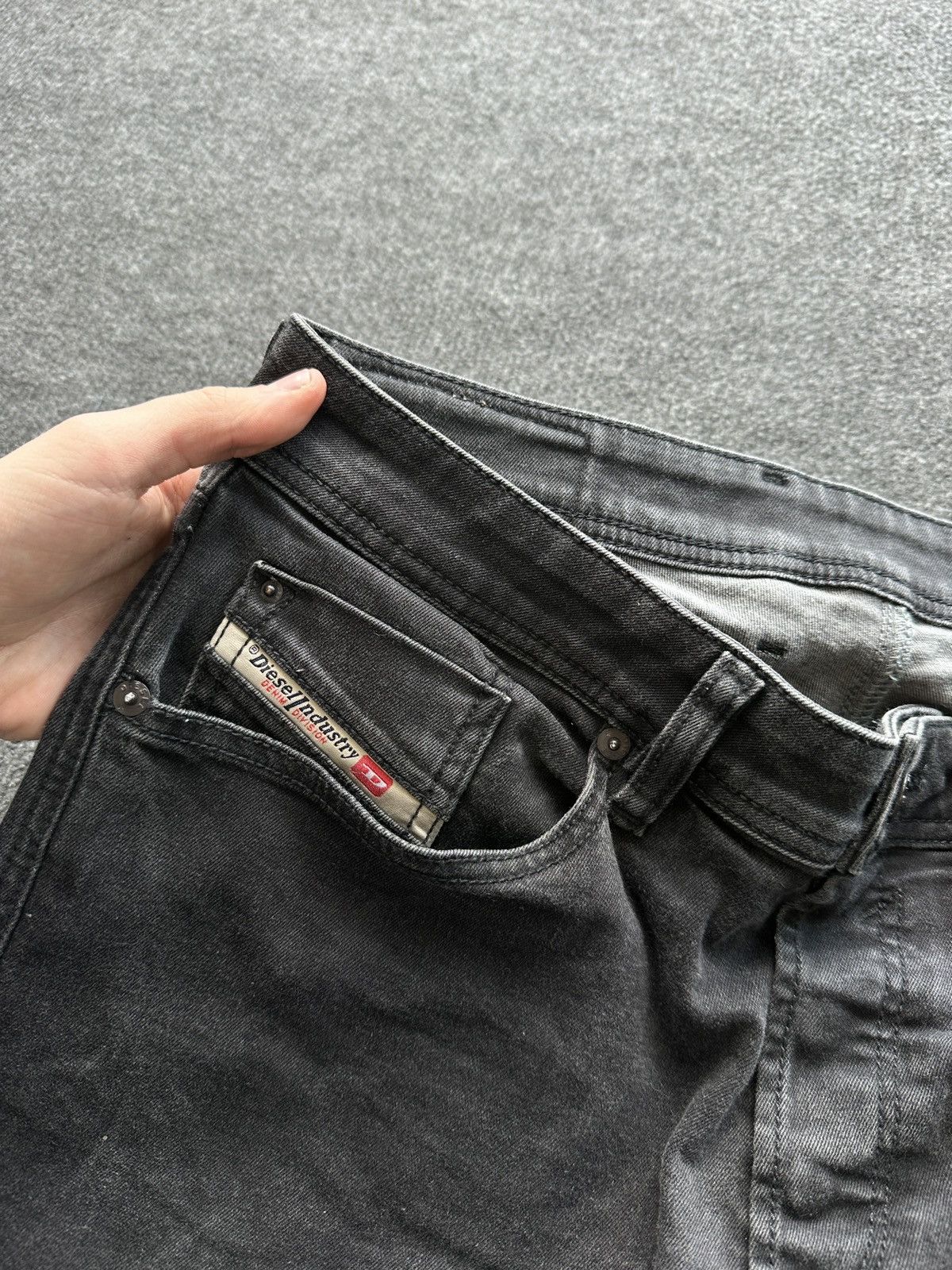 Diesel 🚨 RARE DIESEL MEN DENIM JEANS AVANT GARDE IFSIXWASNINE Y2K Size US 29 - 8 Thumbnail