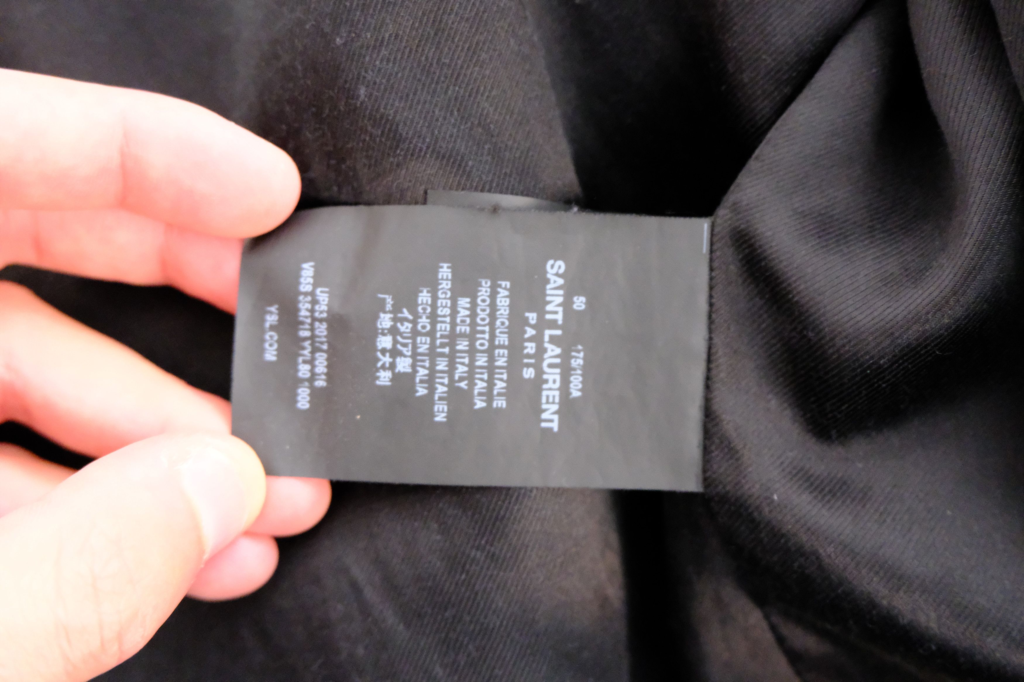 Saint Laurent Paris Teddy varsity bomber jacket Size US M / EU 48-50 / 2 - 5 Thumbnail