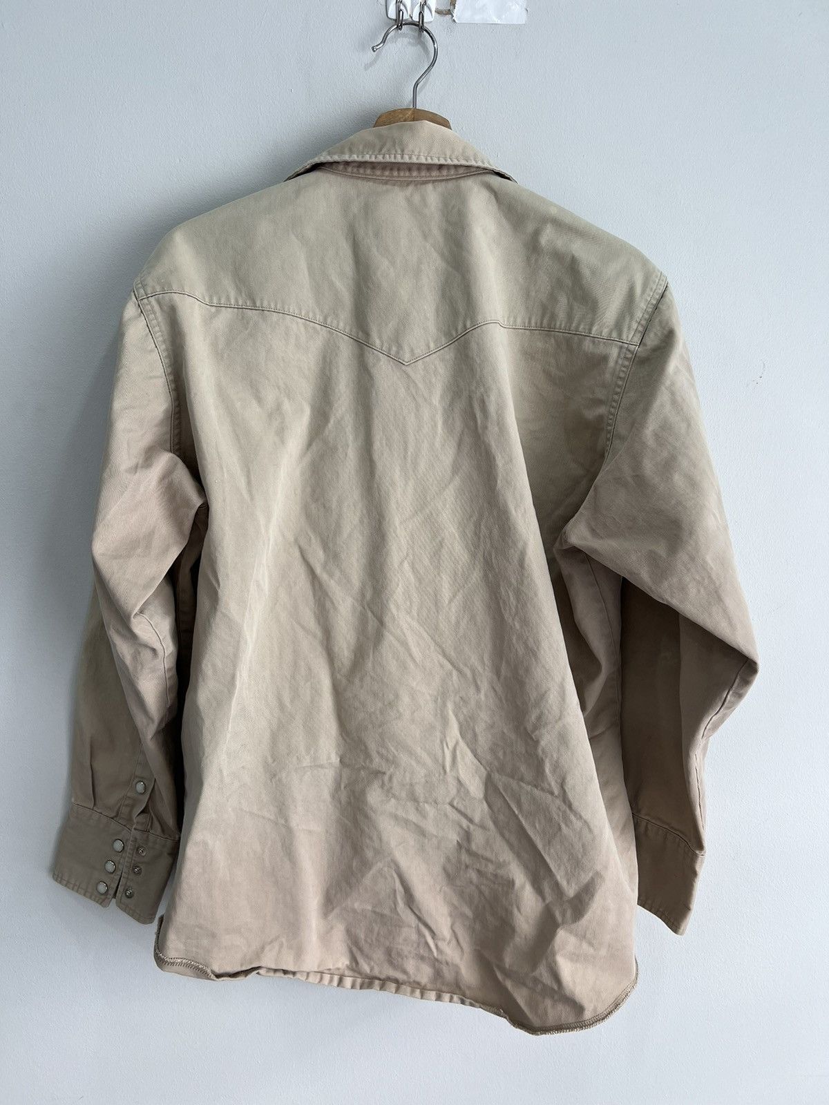 Wrangler Vintage Wrangler Button Up Shirt Pearl Snap faded western Size US M / EU 48-50 / 2 - 2 Thumbnail