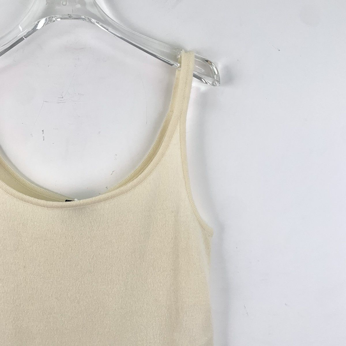 Chanel Chanel 23 collection Beige Chain Belt Cashmere Knit Dress Size XXS / US 00 / IT 34 - 3 Thumbnail