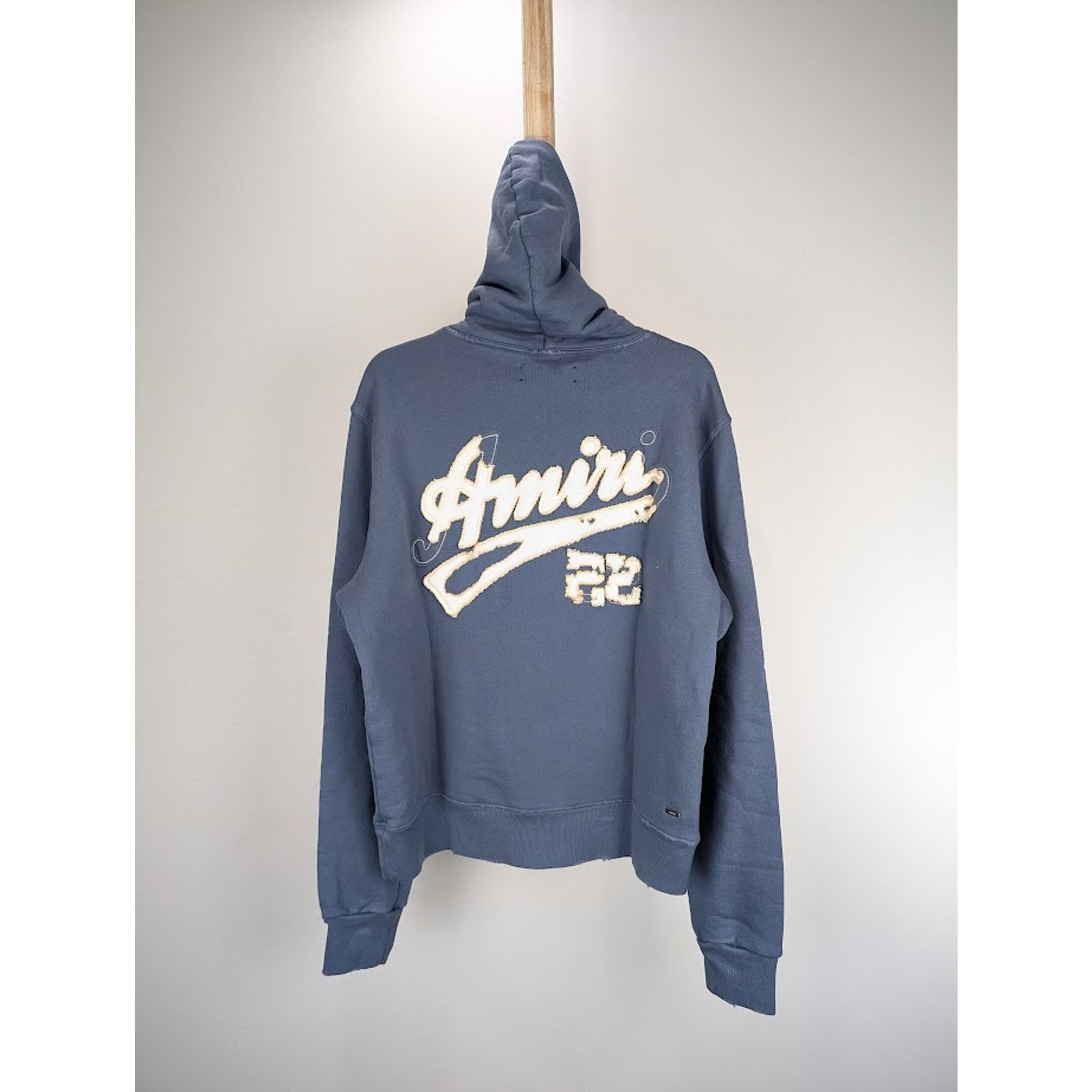 Amiri o1rshd1 Q:3 / Amiri 22 Hoodie in Bluefin Size US XL / EU 56 / 4 - 15 Thumbnail